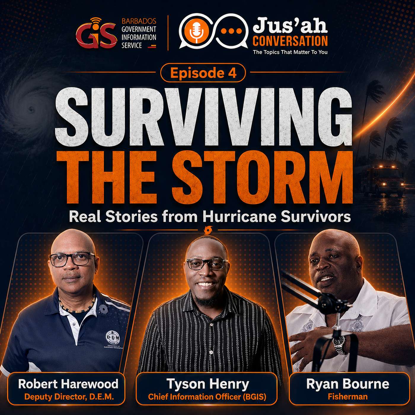 Surviving the Storm: Real Stories from Hurricane Survivors episode artwork