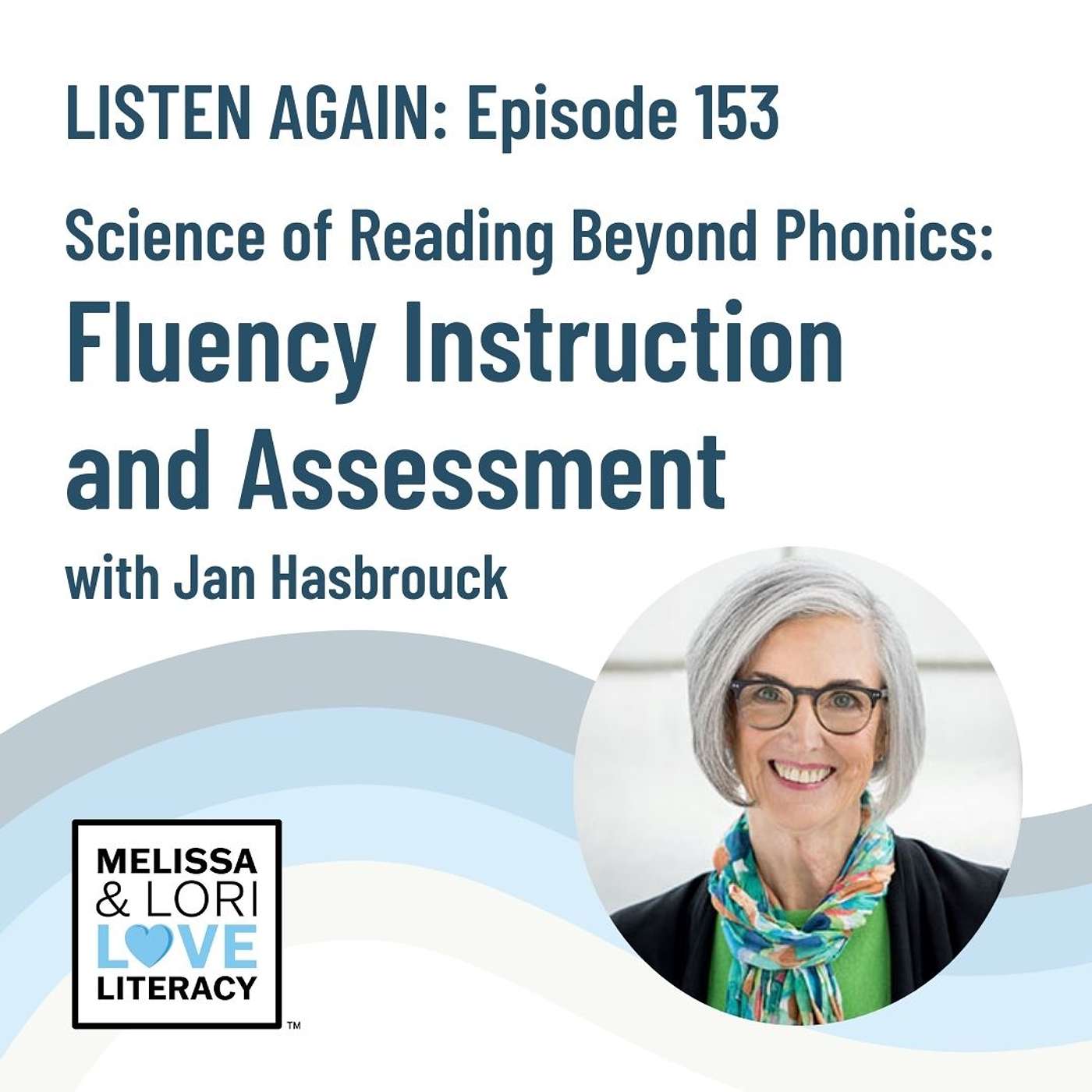 [Listen Again]: Ep. 153: Fluency Instruction and Assessment with Jan Hasbrouck - podcast episode cover