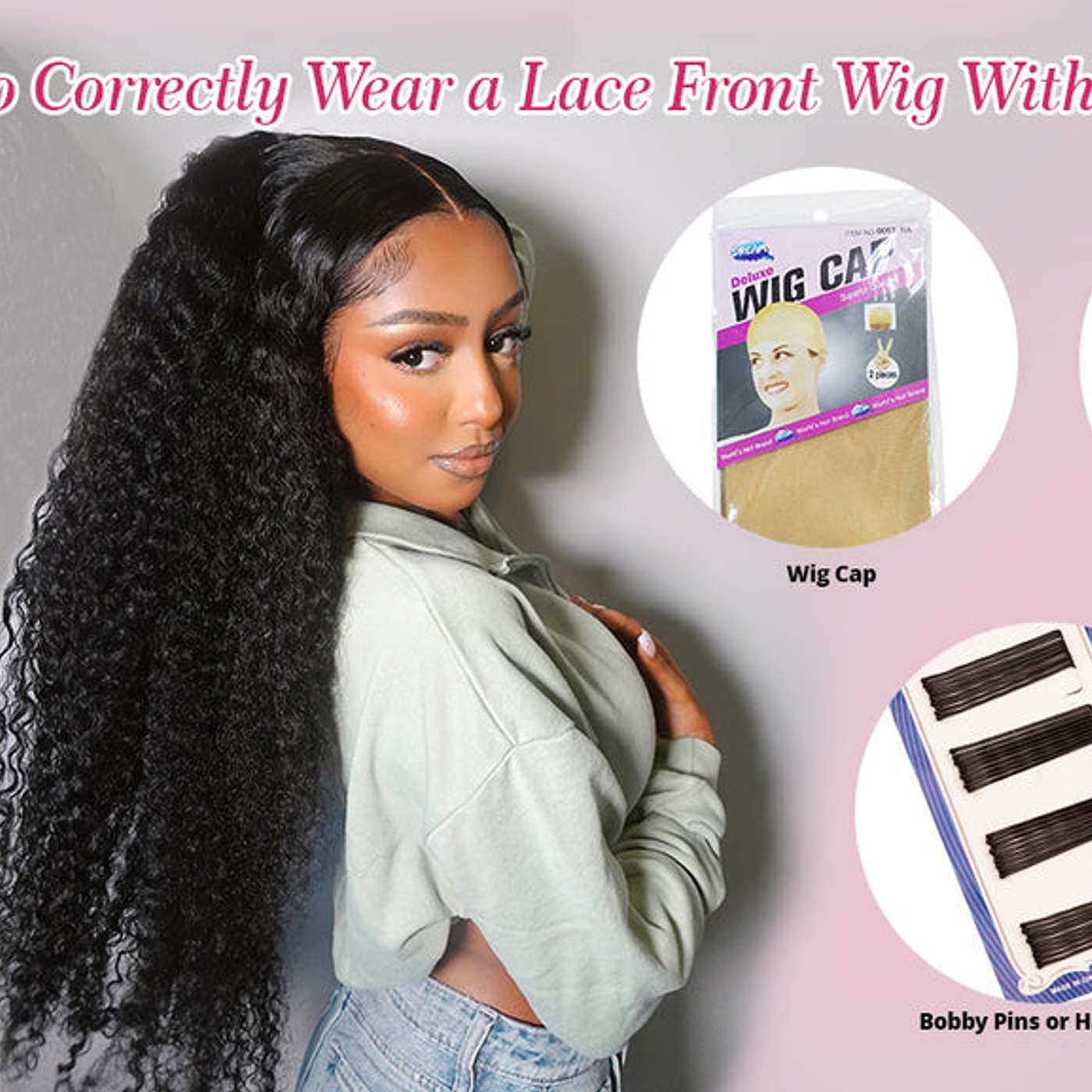How to Install Lace Front Wig Without Glue