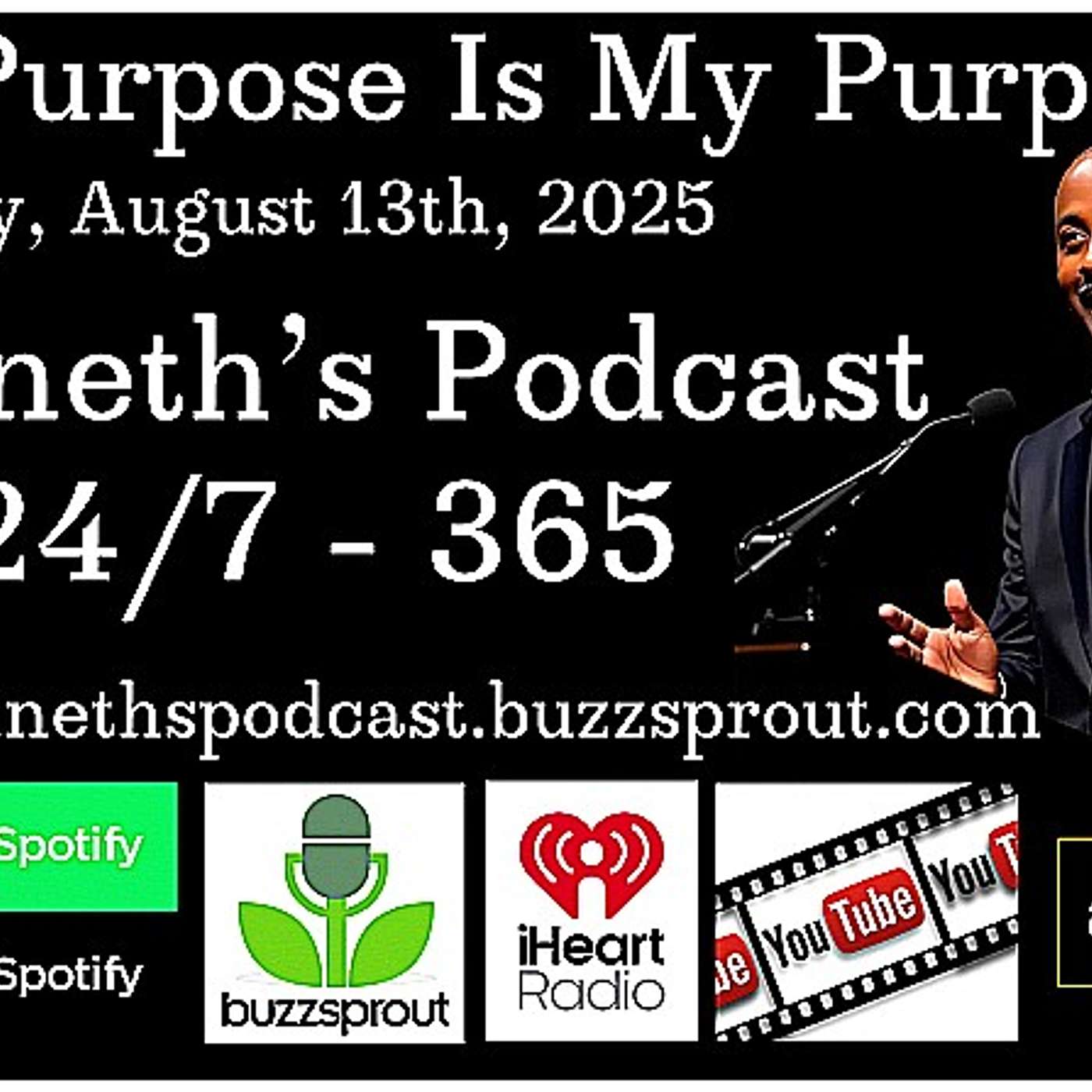 God's Purpose Is My Purpose - Wednesday, August 13th, 2025 - New Episode #2861