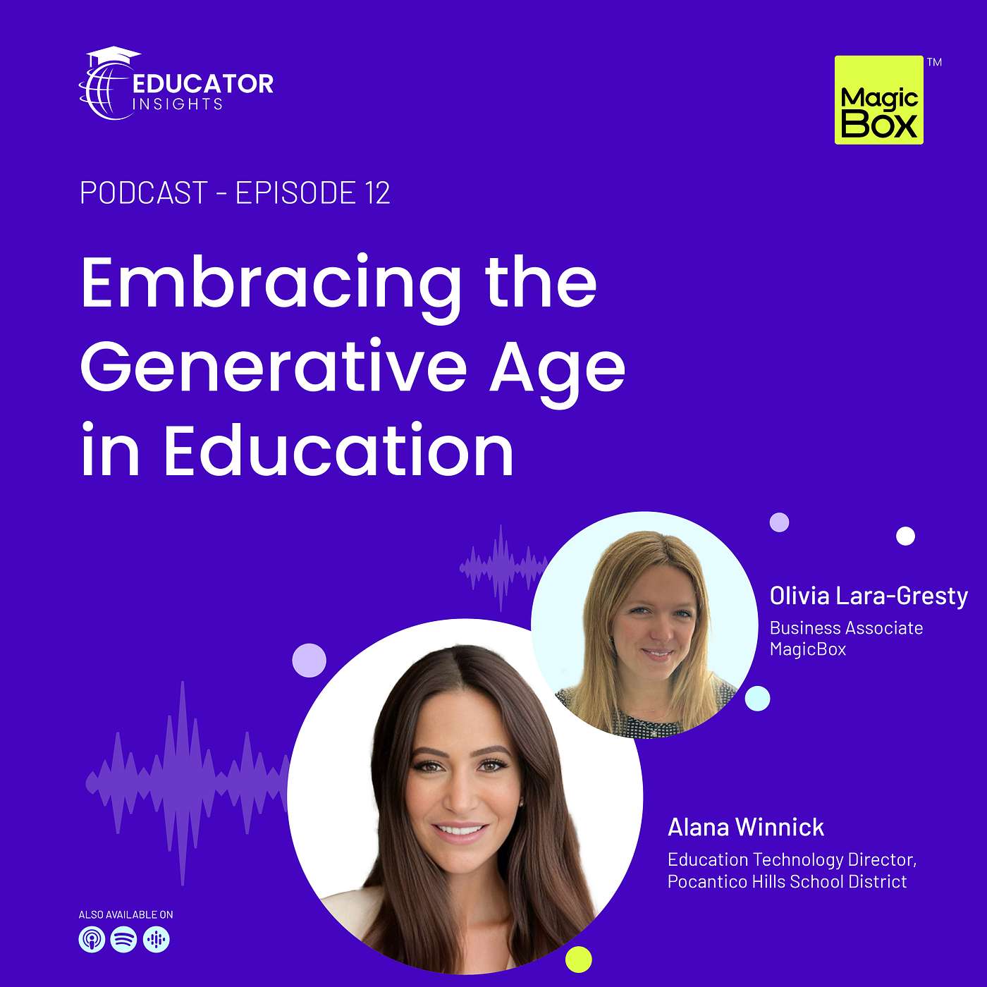 Embracing the Generative Age in Education