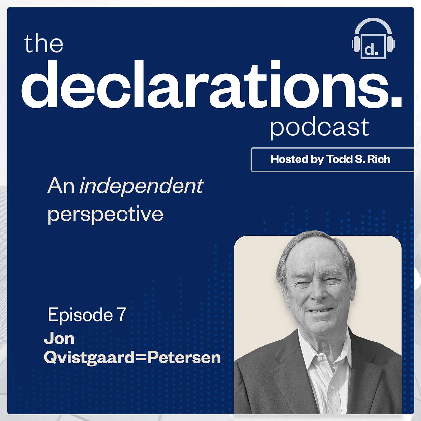 Jon Qvistgaard=Petersen, President of Marlin Exploration and Petersen Private Equity