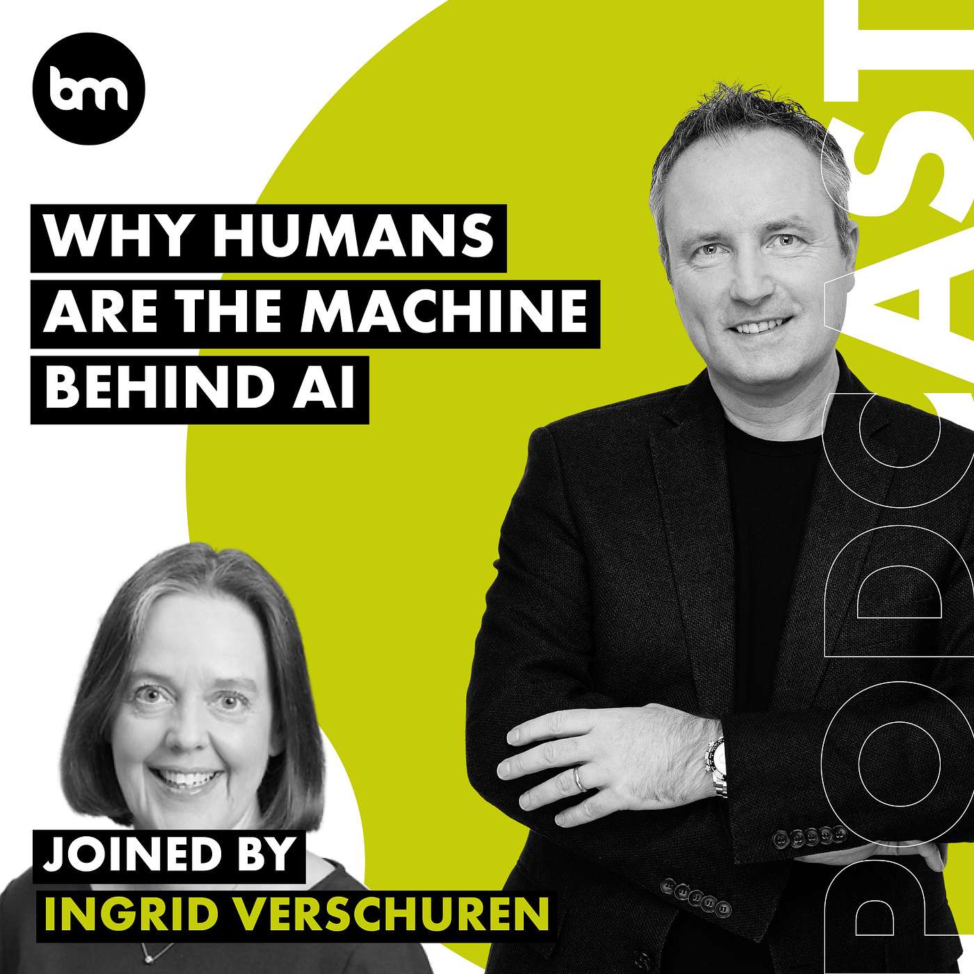 cover of episode Why Humans Are The Machine Behind AI