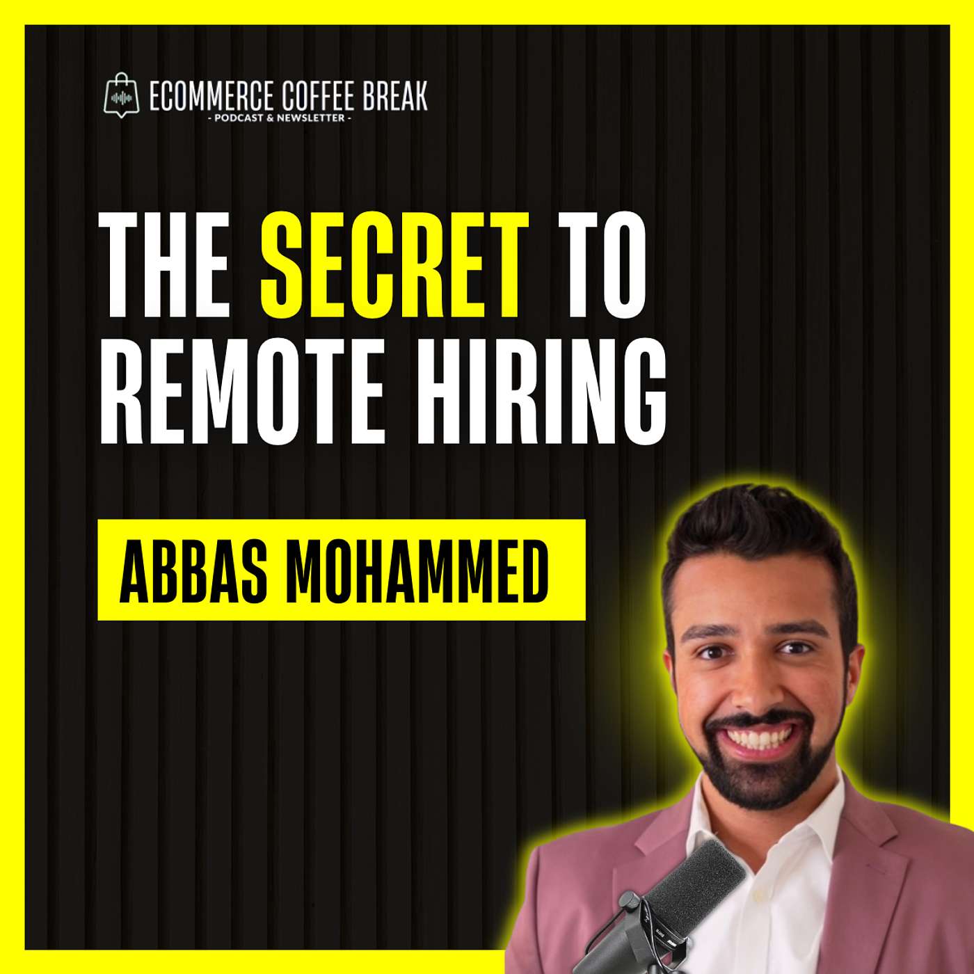 Why The Best Online Stores Are Quietly Building Remote Support Teams — Abbas Mohammed | Why Founders Become Bottlenecks, How To Find Business Bottlenecks, What To Delegate First, How Recruiting Scales Businesses, How Hiring Va's Works (#489) Episode cover