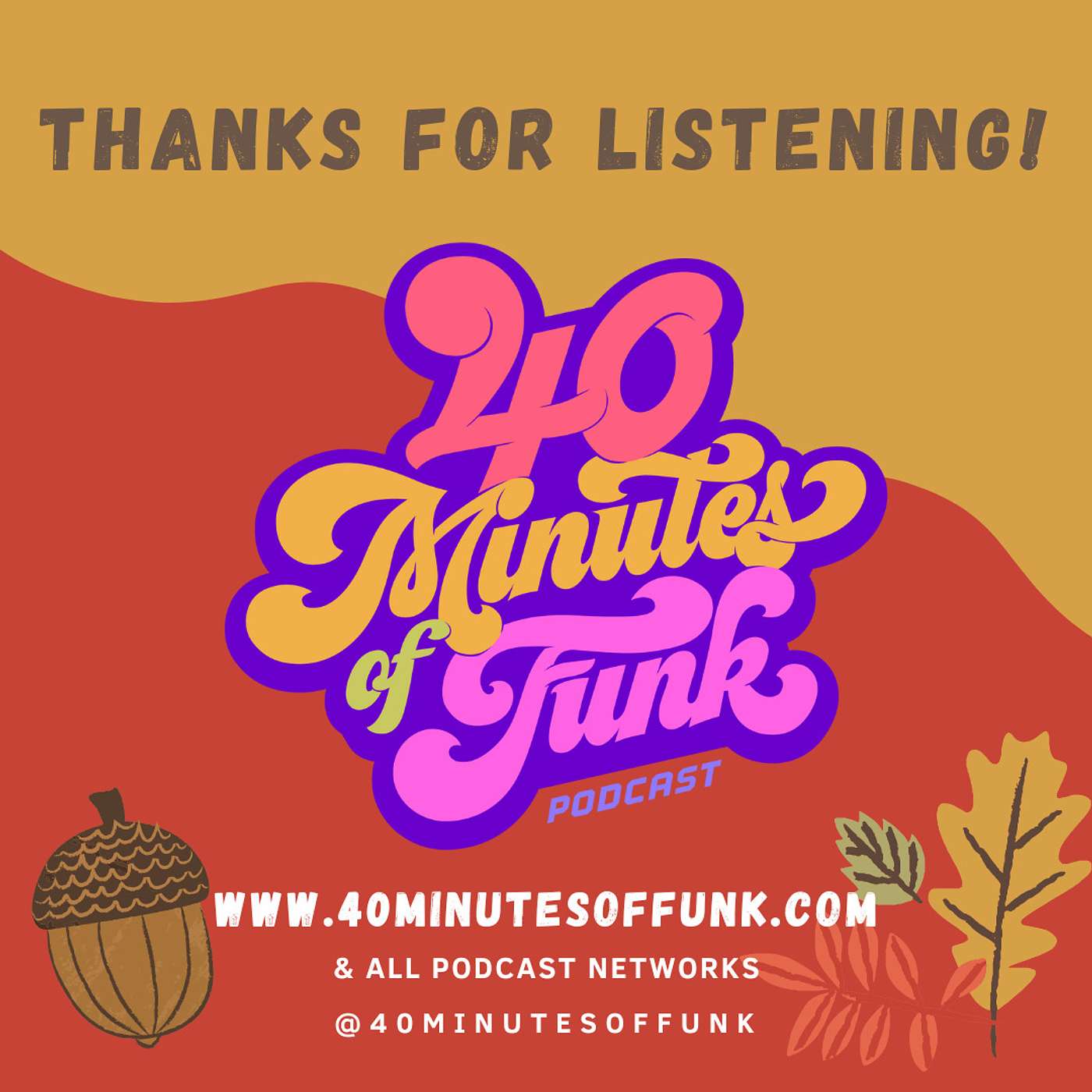A Quick Word of Thanks!