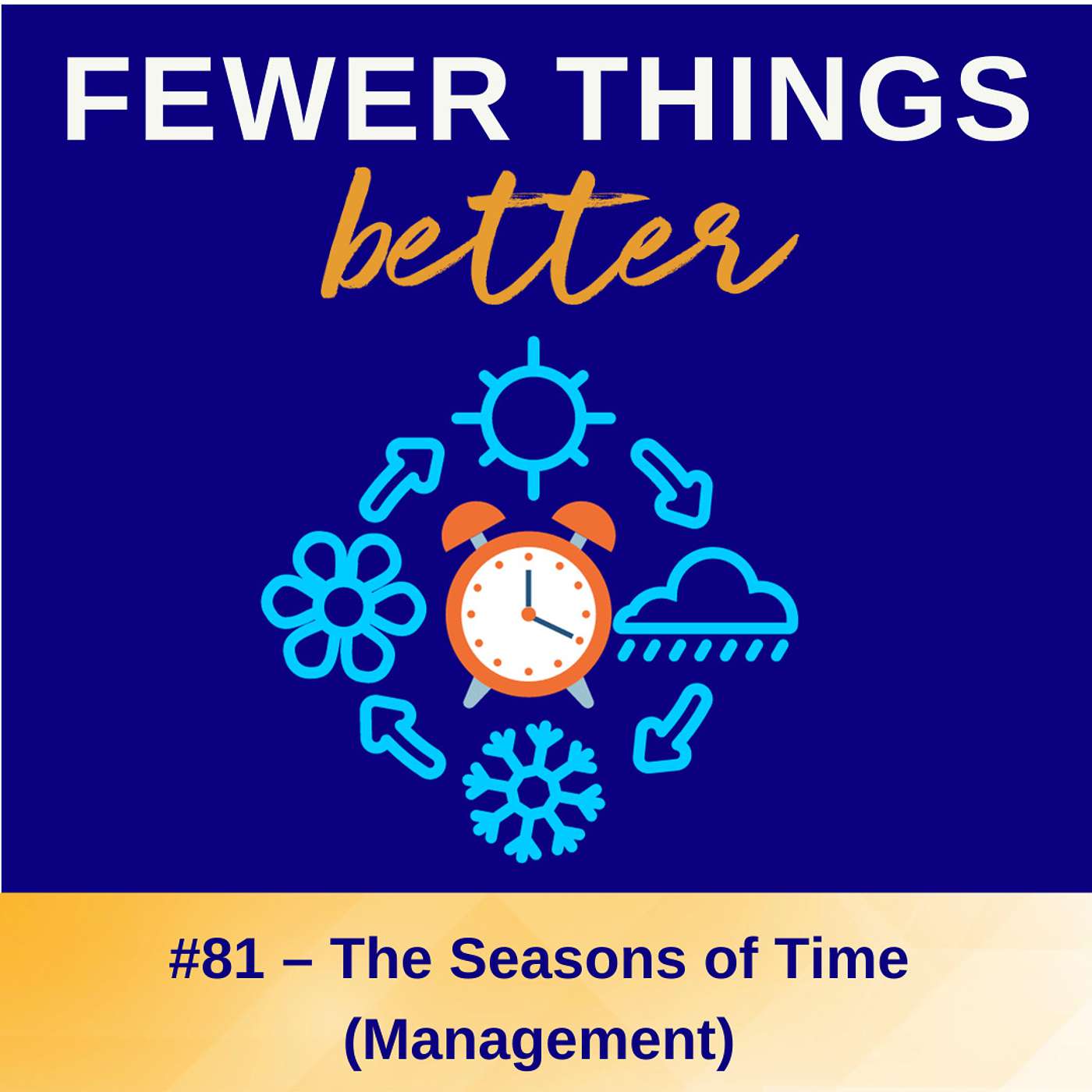 Fewer Things Better