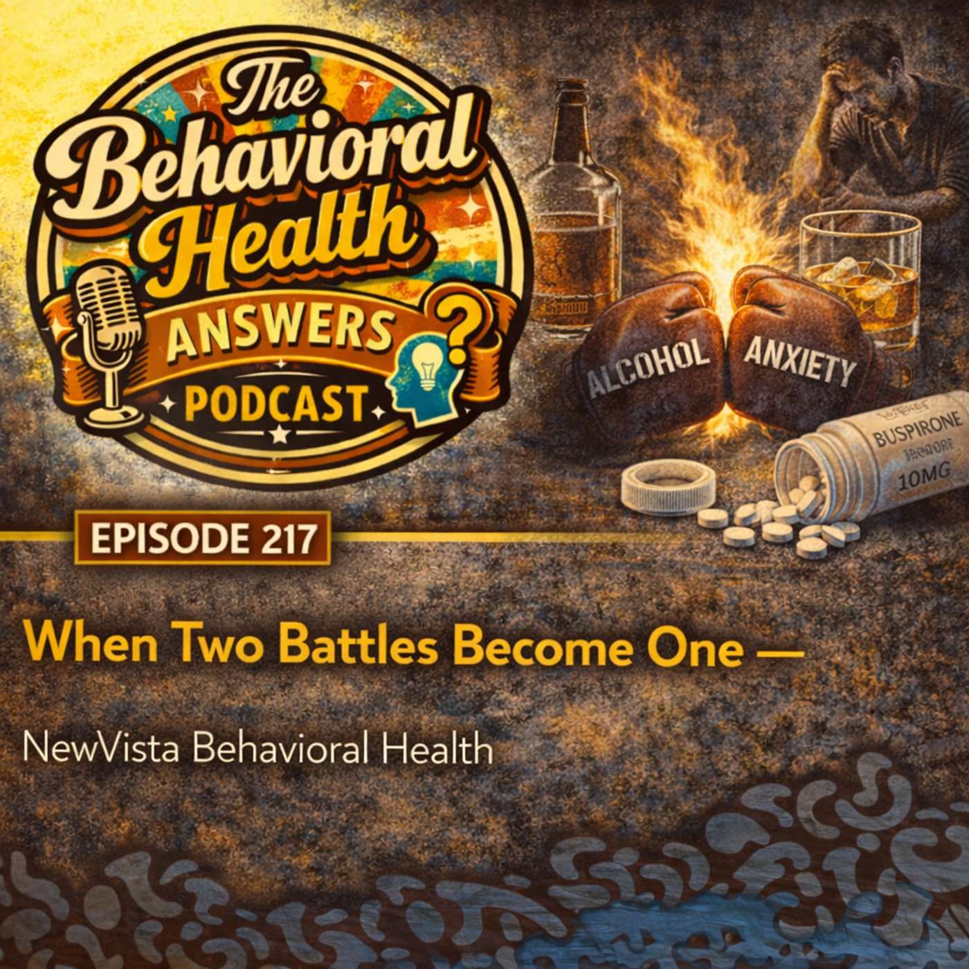 Episode 217: When Two Battles Become One | NewVista Behavioral Health episode artwork