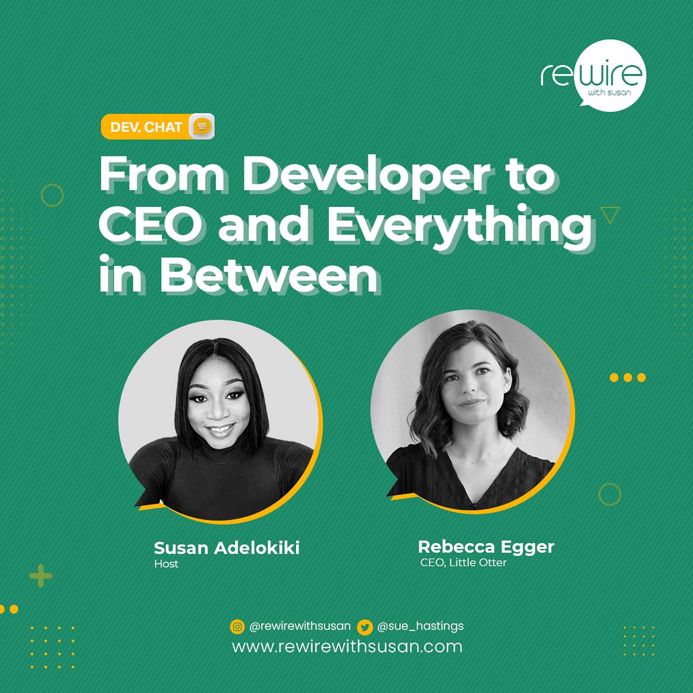 Dev Chat: From Developer to CEO and Everything in between with Rebecca Egger(CEO at Little Otter)
