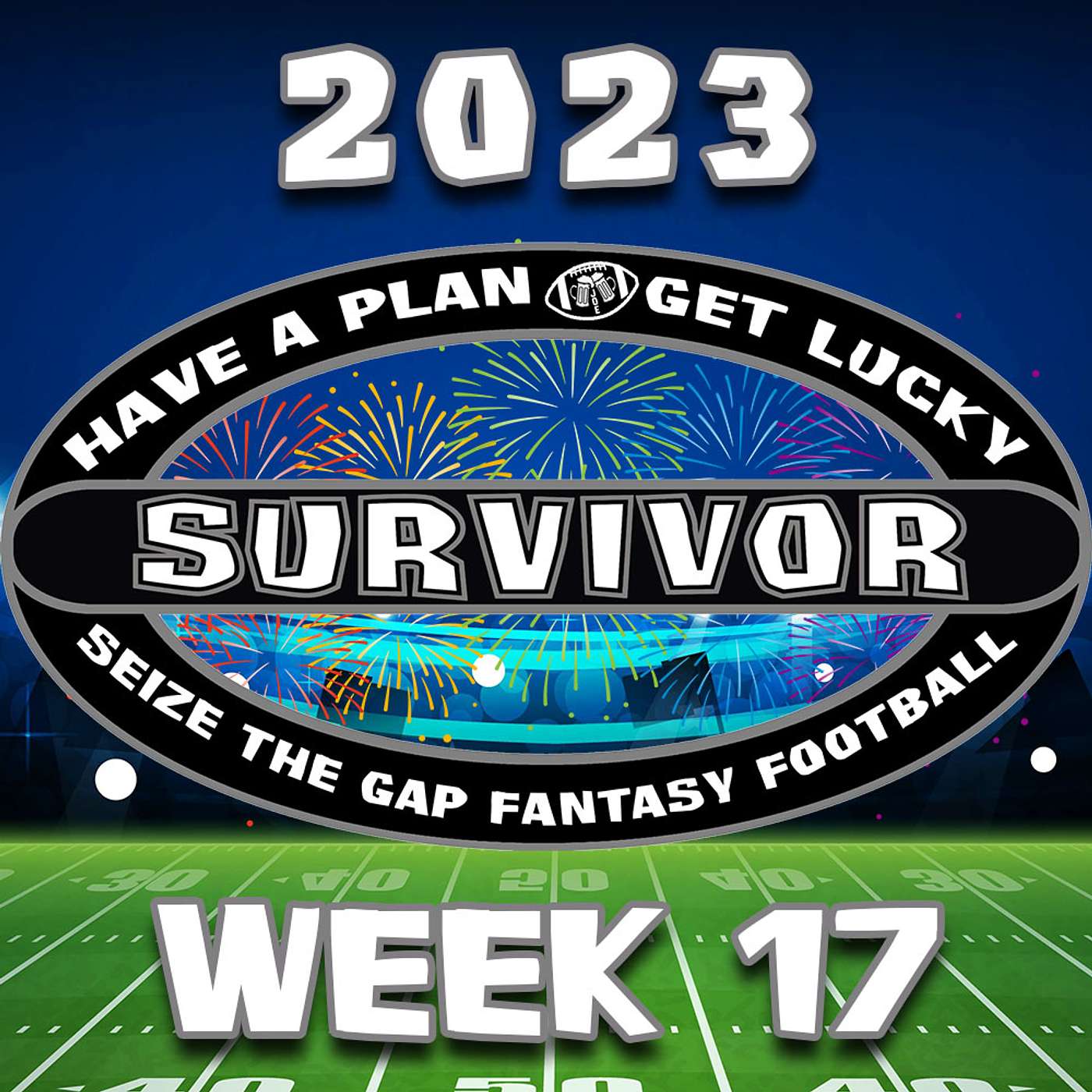 Seize the Gap Fantasy Football: 2023 NFL Survivor Week 17 Picks & Strategy #Survivor #NFL #NFLWeek17 episode artwork