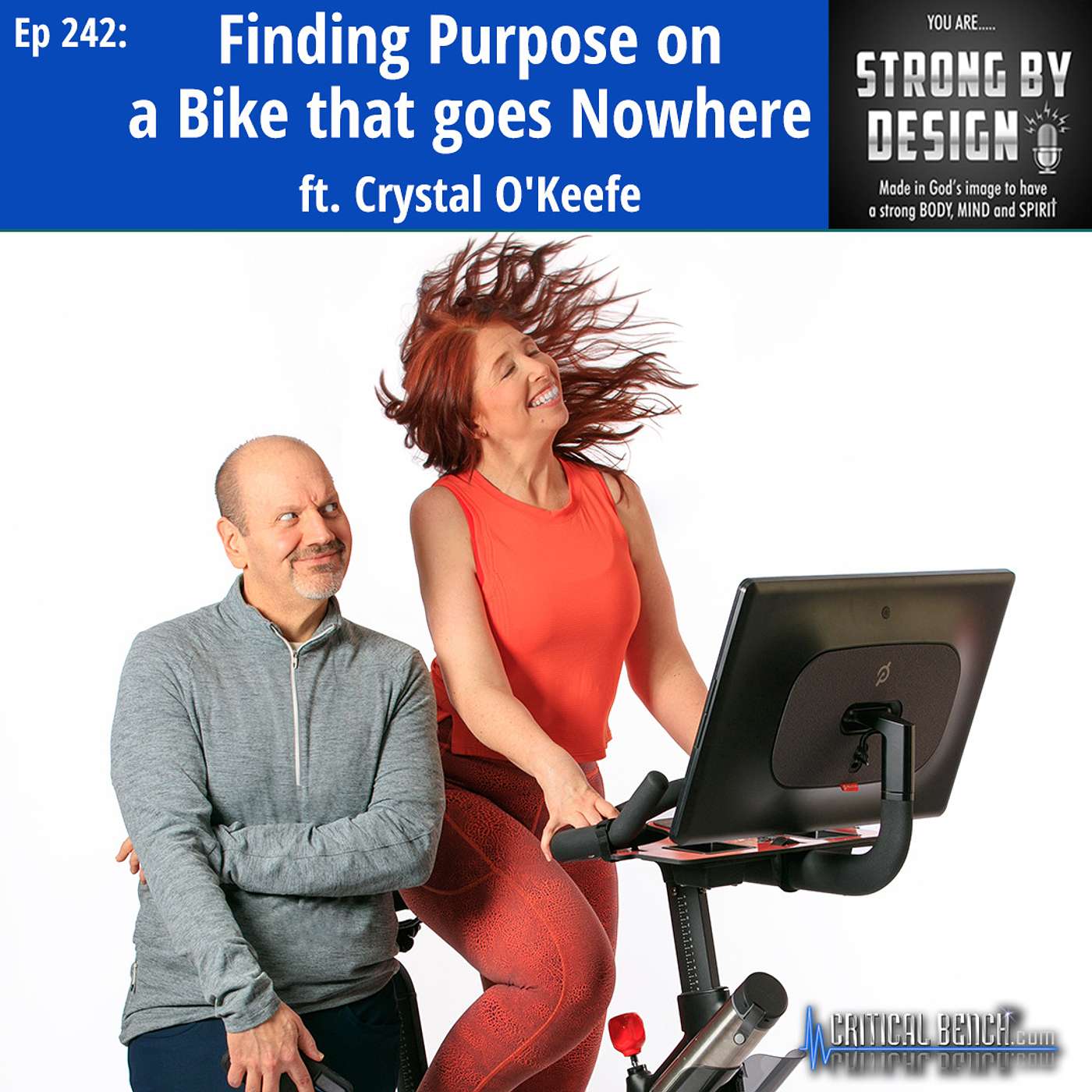 Ep 242 Finding Purpose on a Bike that goes Nowhere ft. Crystal O'Keefe