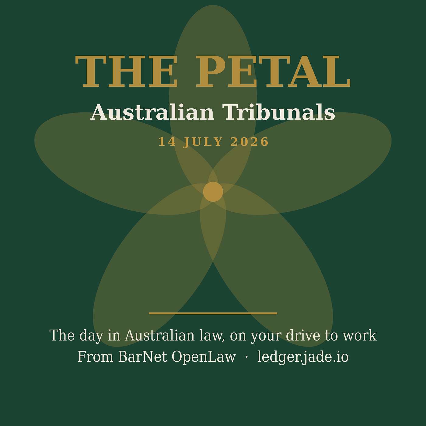 Australian Tribunals (14 July 2026) episode artwork