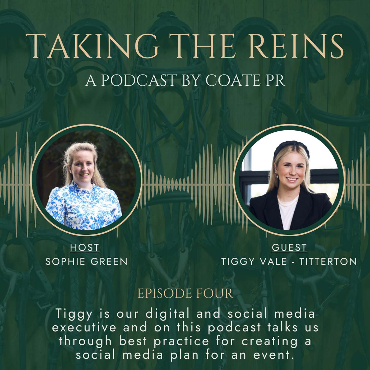 Tackle your on event socials with Tiggy episode artwork