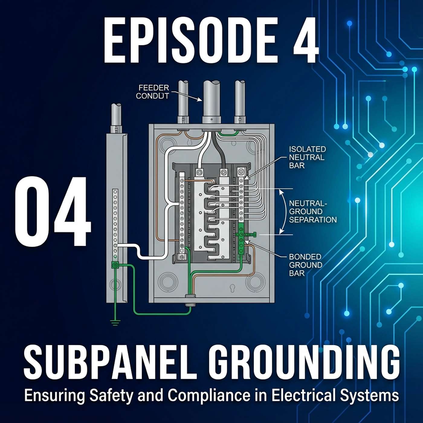 04 - Subpanel Grounding and Bonding: Subpanel Configuration, Neutral Isolation episode artwork