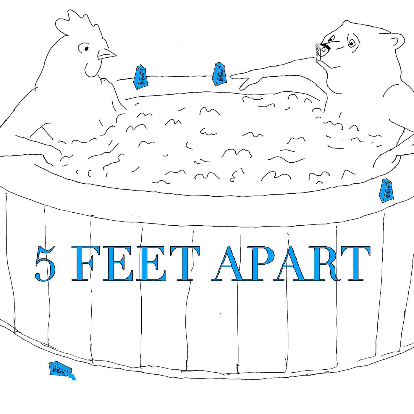 5 Feet Apart podcast artwork