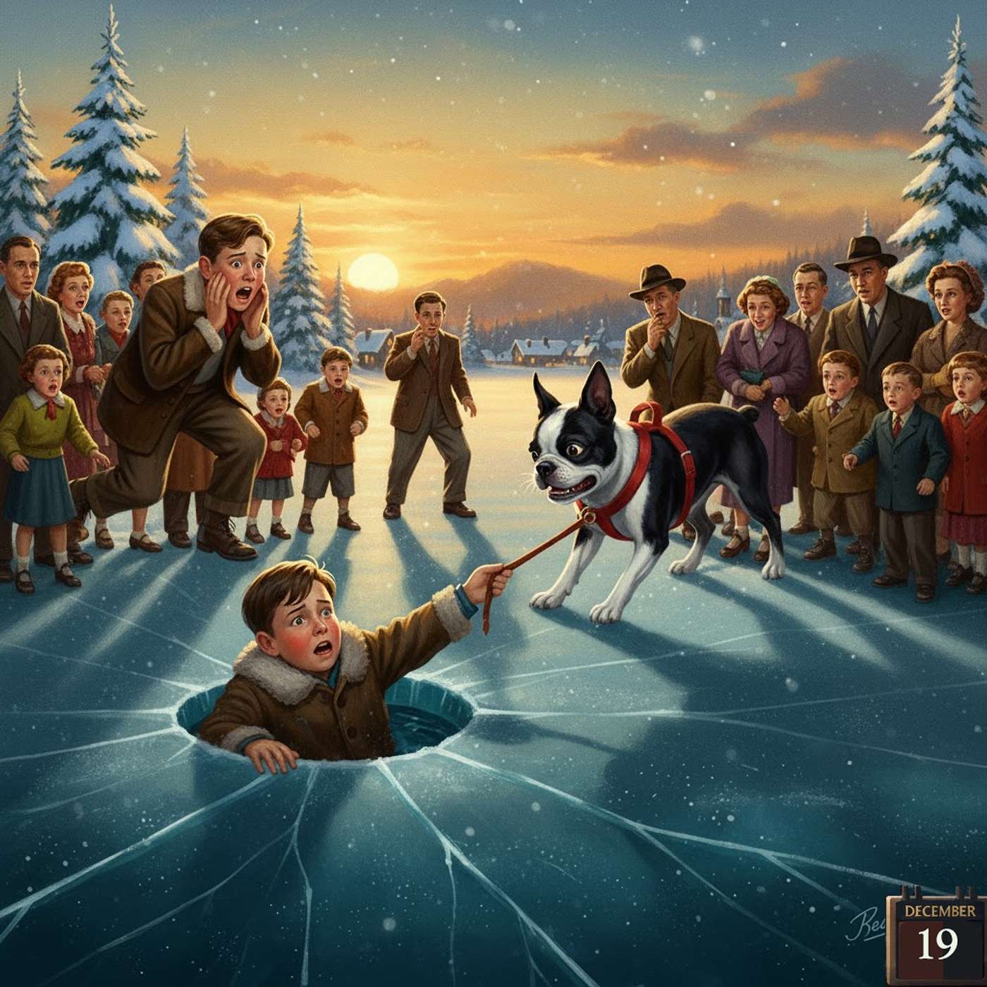 Boston Terrier Christmas