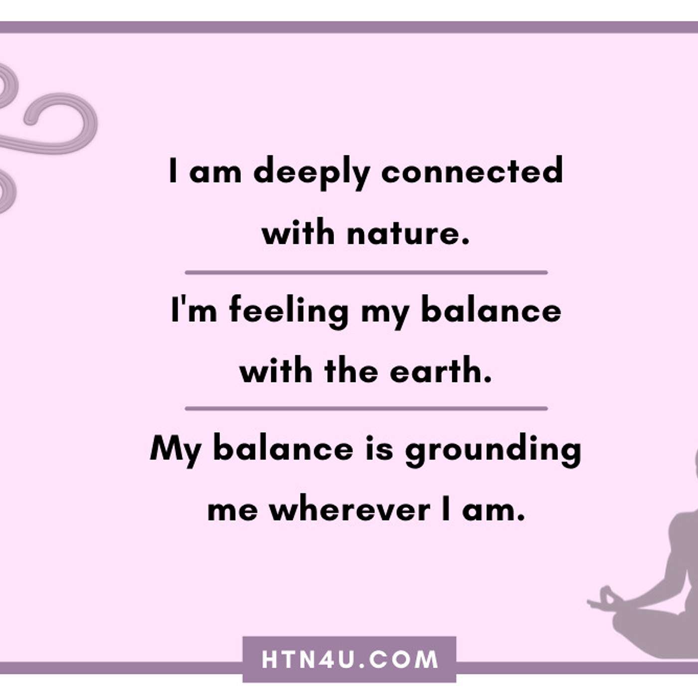 HTN4U Unlimiting Affirmations on Balance #257
