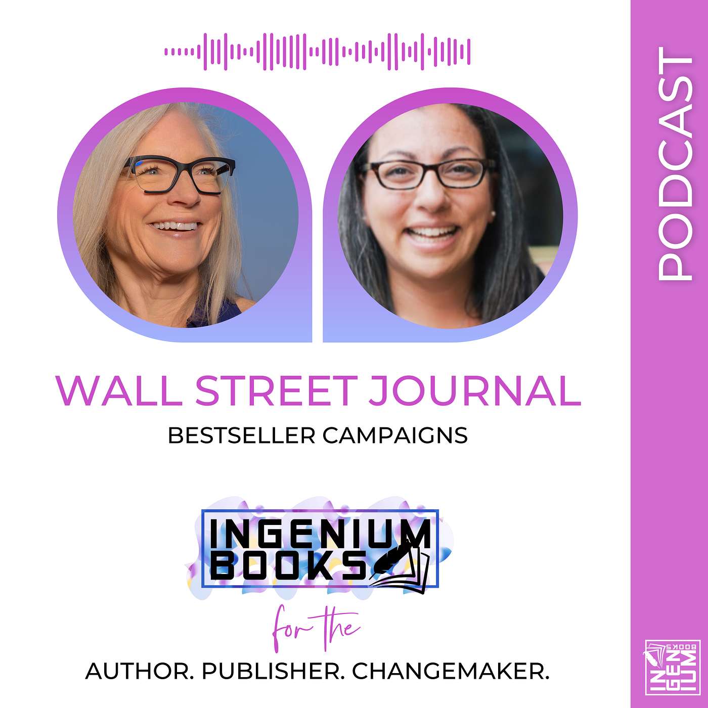 The Ingenium Books Podcast: Author. Publisher. Changemaker.