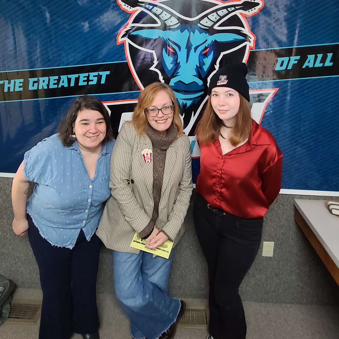Lewisburg Campus Theatre Executive Director Laura Knorr and Emma Bloomsburg Theatre Ensemble