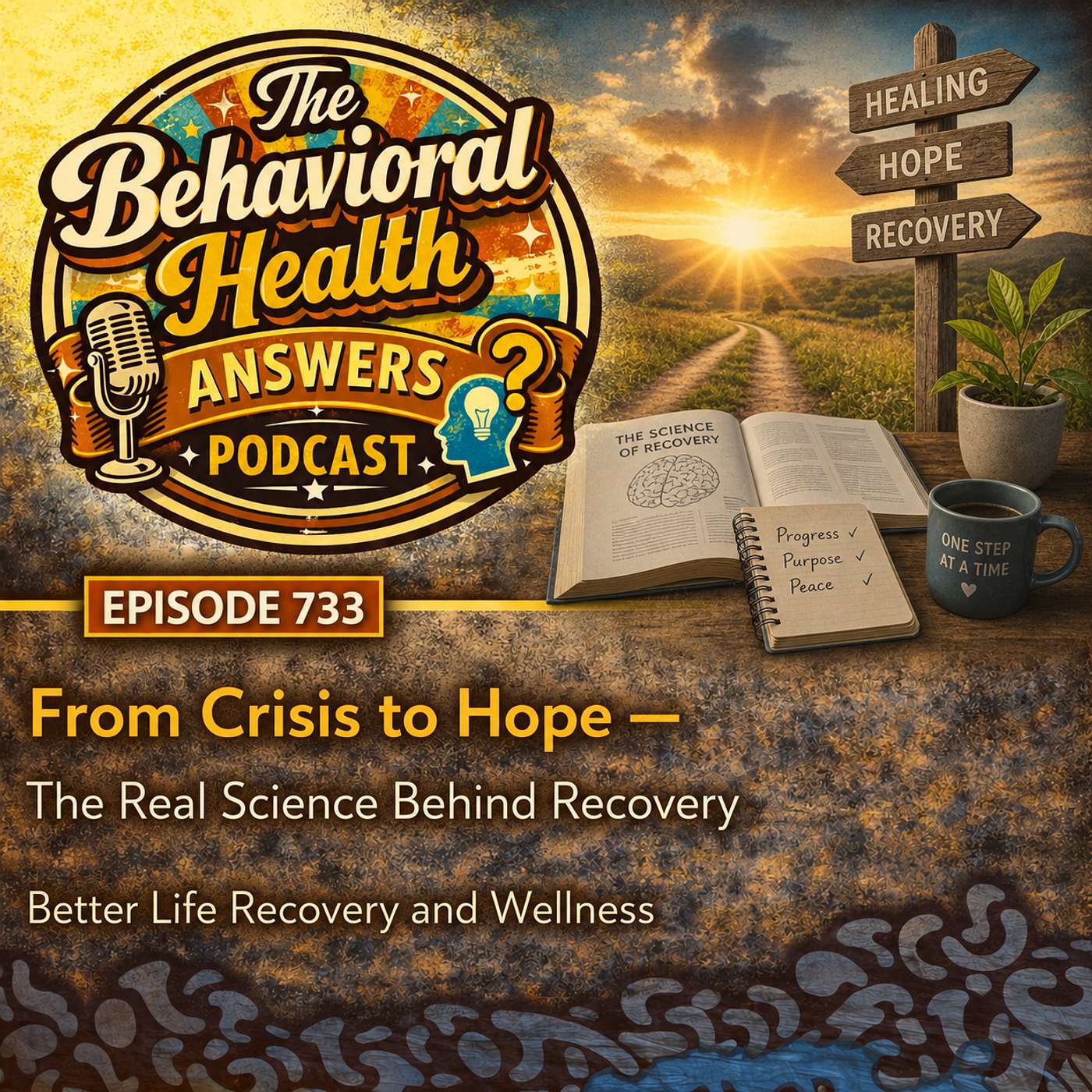 Episode 733: From Crisis to Hope - The Real Science Behind Recovery | Better Life Recovery and Wellness episode artwork