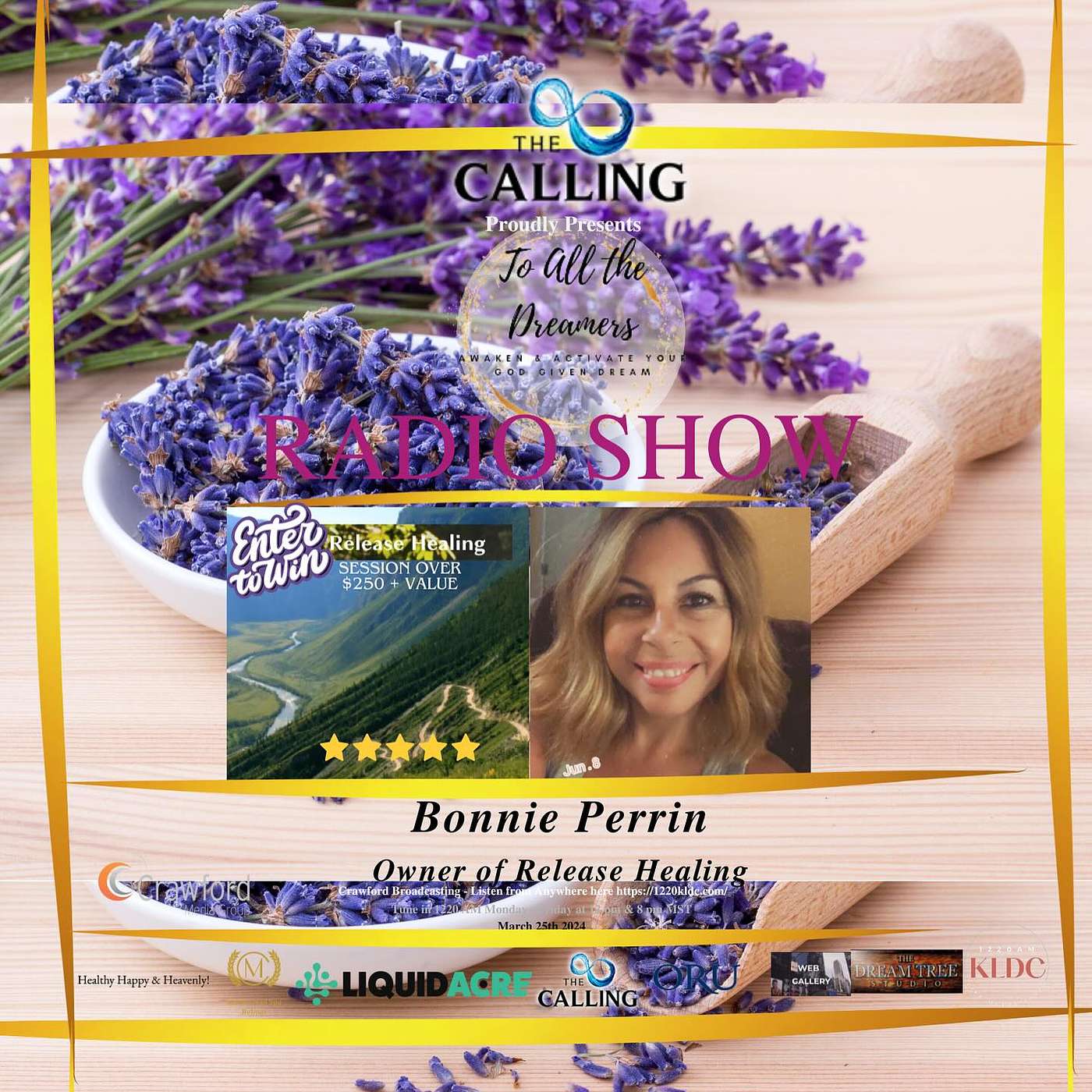 Bonnie Perrin on To All the Dreamer's Radio Show June 7, 2023