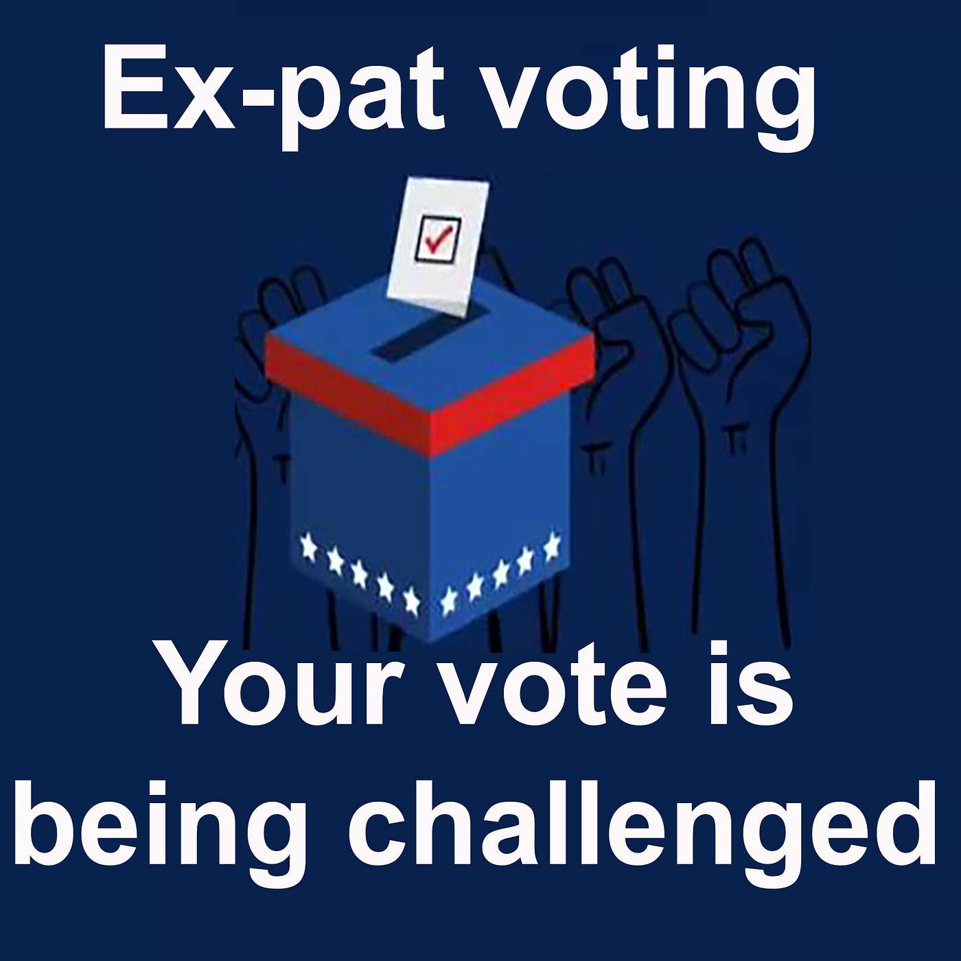 Voting problems for Americans overseas episode artwork