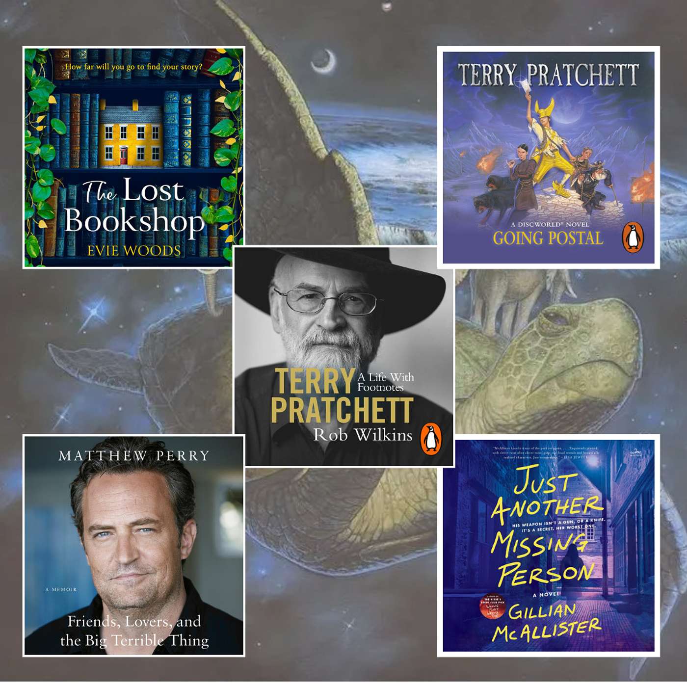 Matthew Perry, Terry Pratchett and Crying Real Tears From Our Eyes