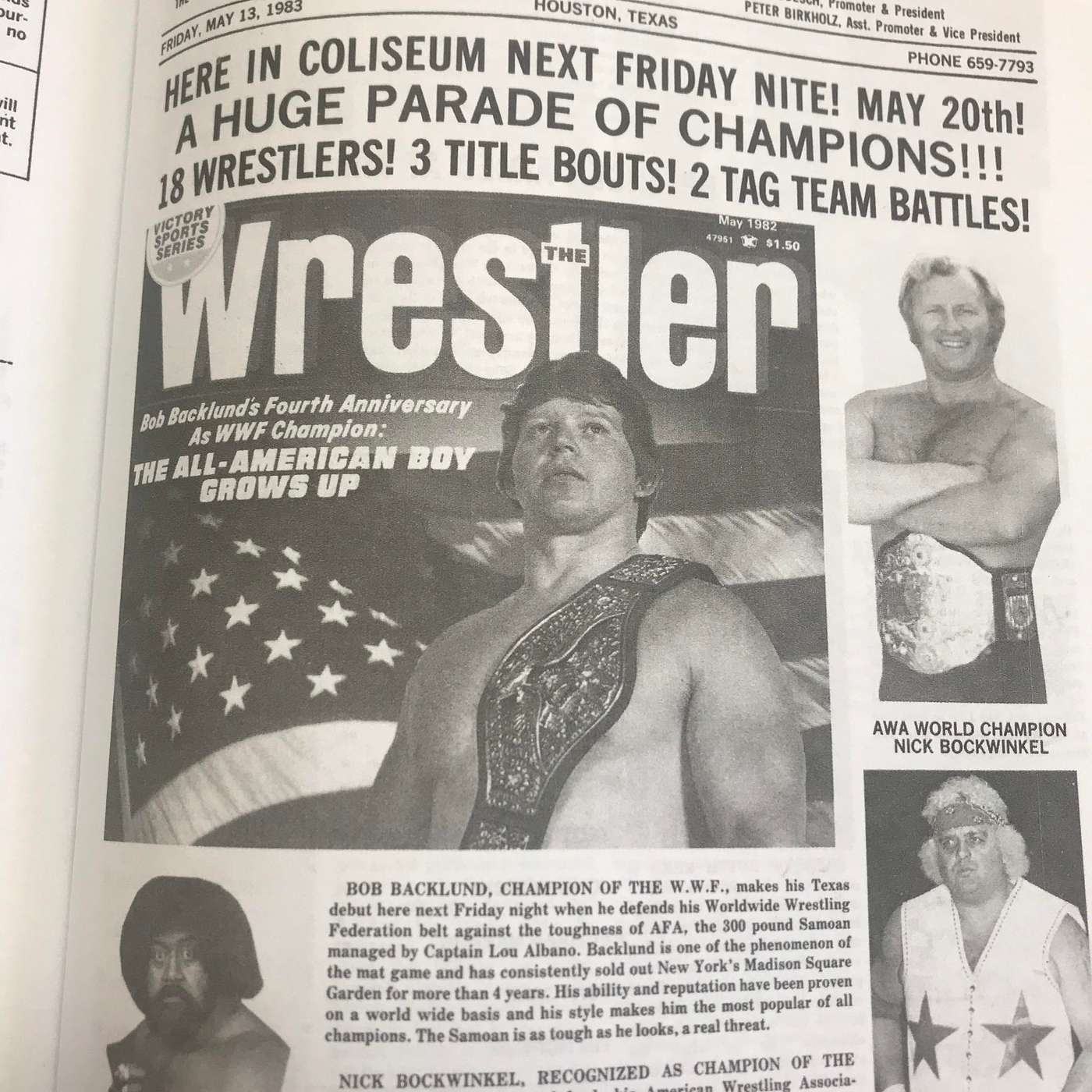 Greg Klein\'s Old School Rasslin Talk