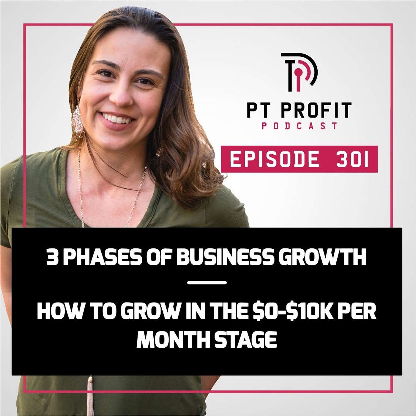 3 Phases of Business Growth - How to Grow in the $0-$10k Per Month Stage episode artwork