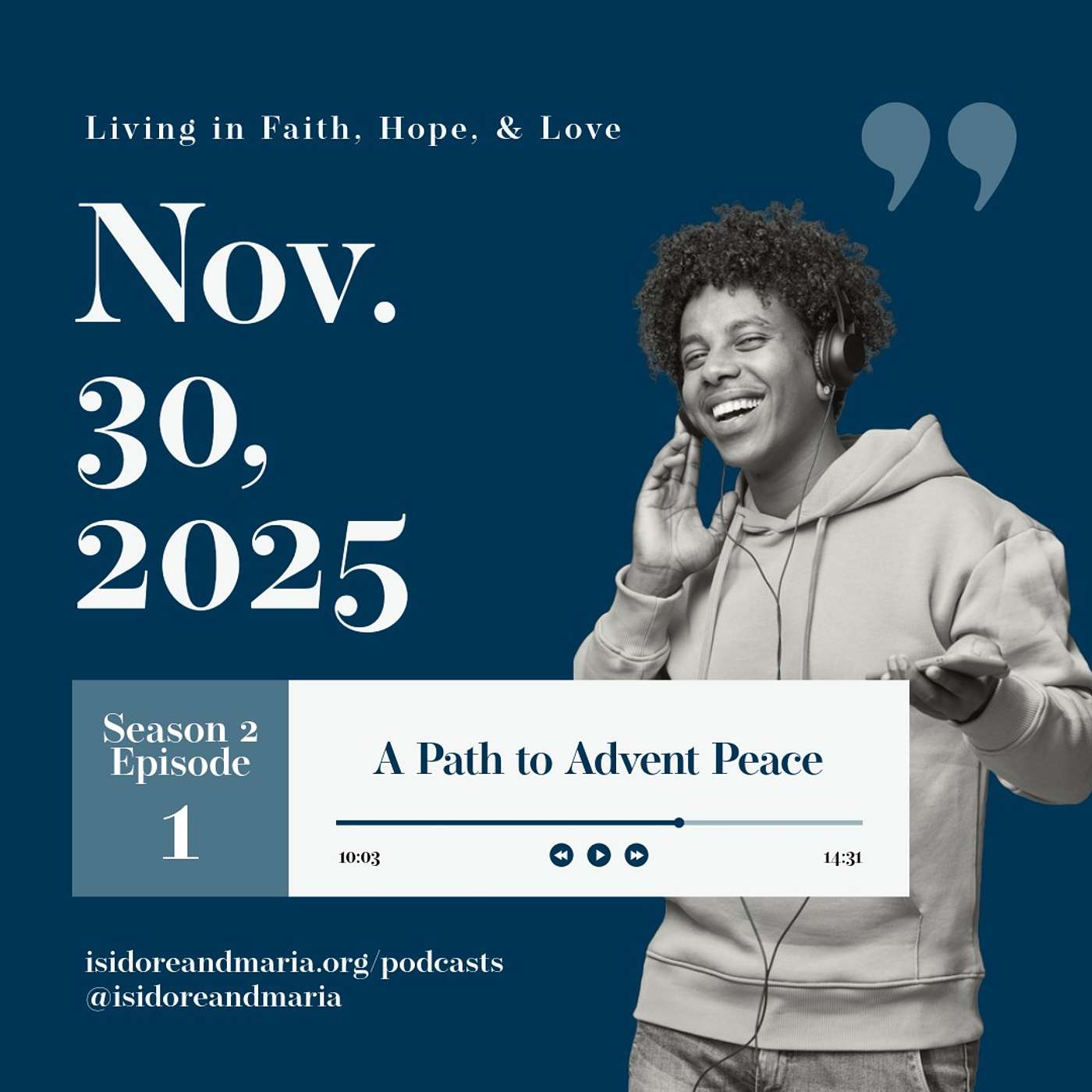 S2 E1: A Path to Advent Peace