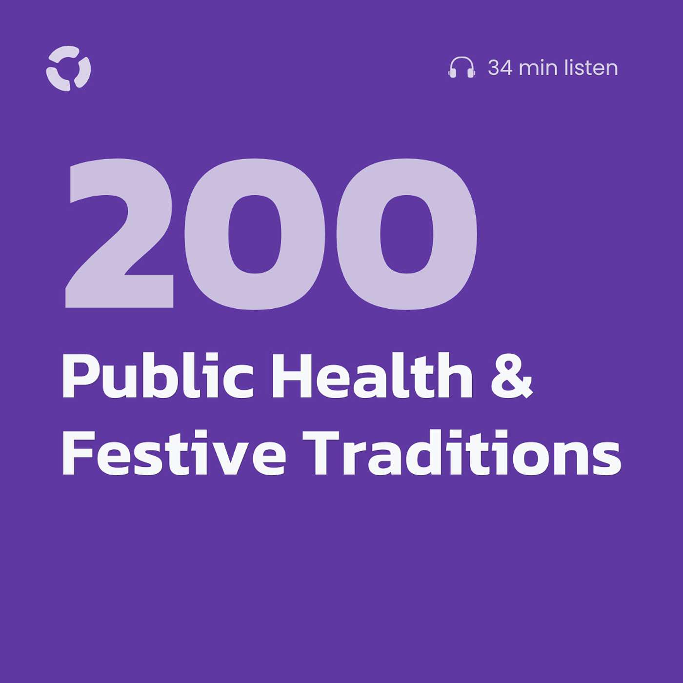 Public Health and Festive Traditions