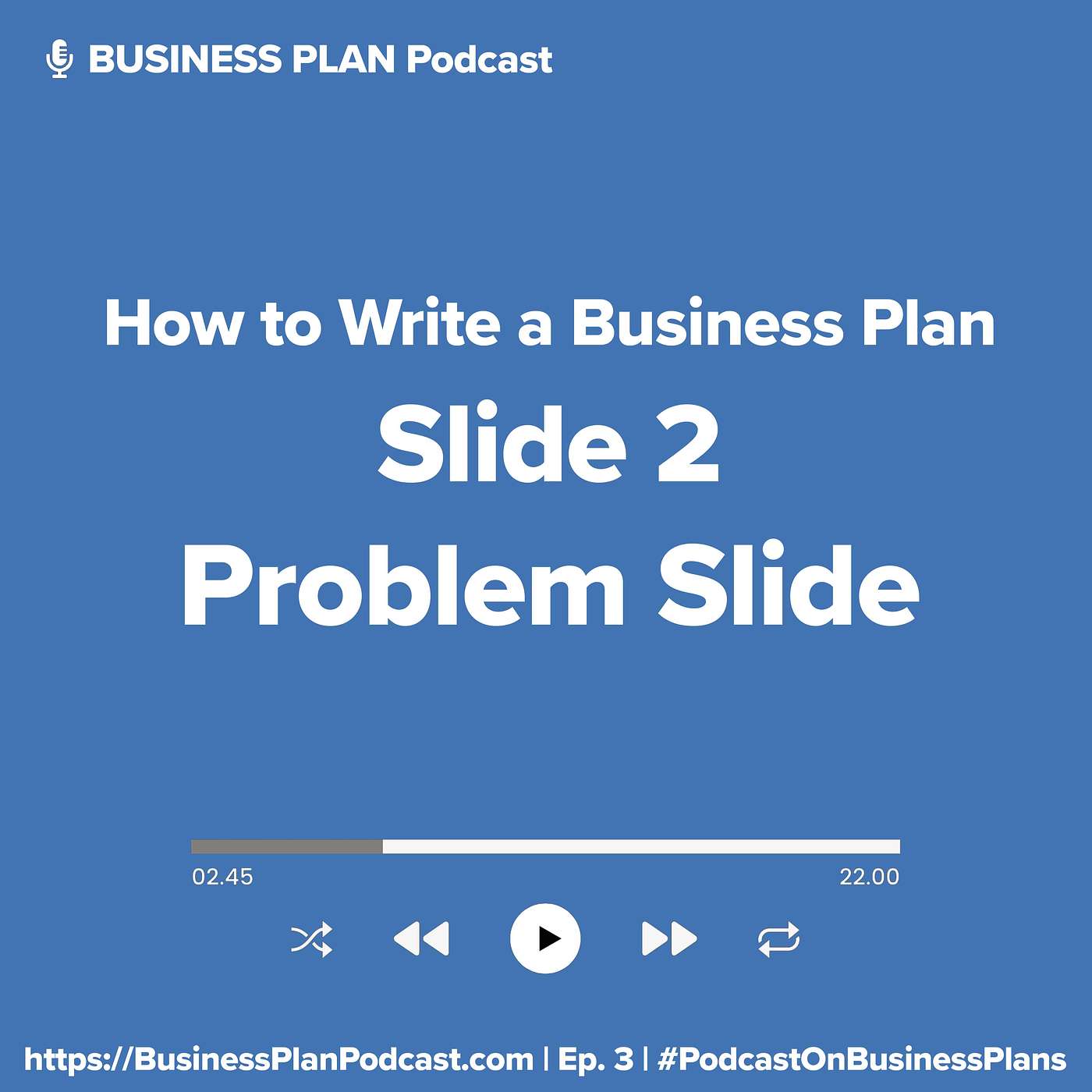 How to Write a Business Plan - Slide 2 Problem Slide