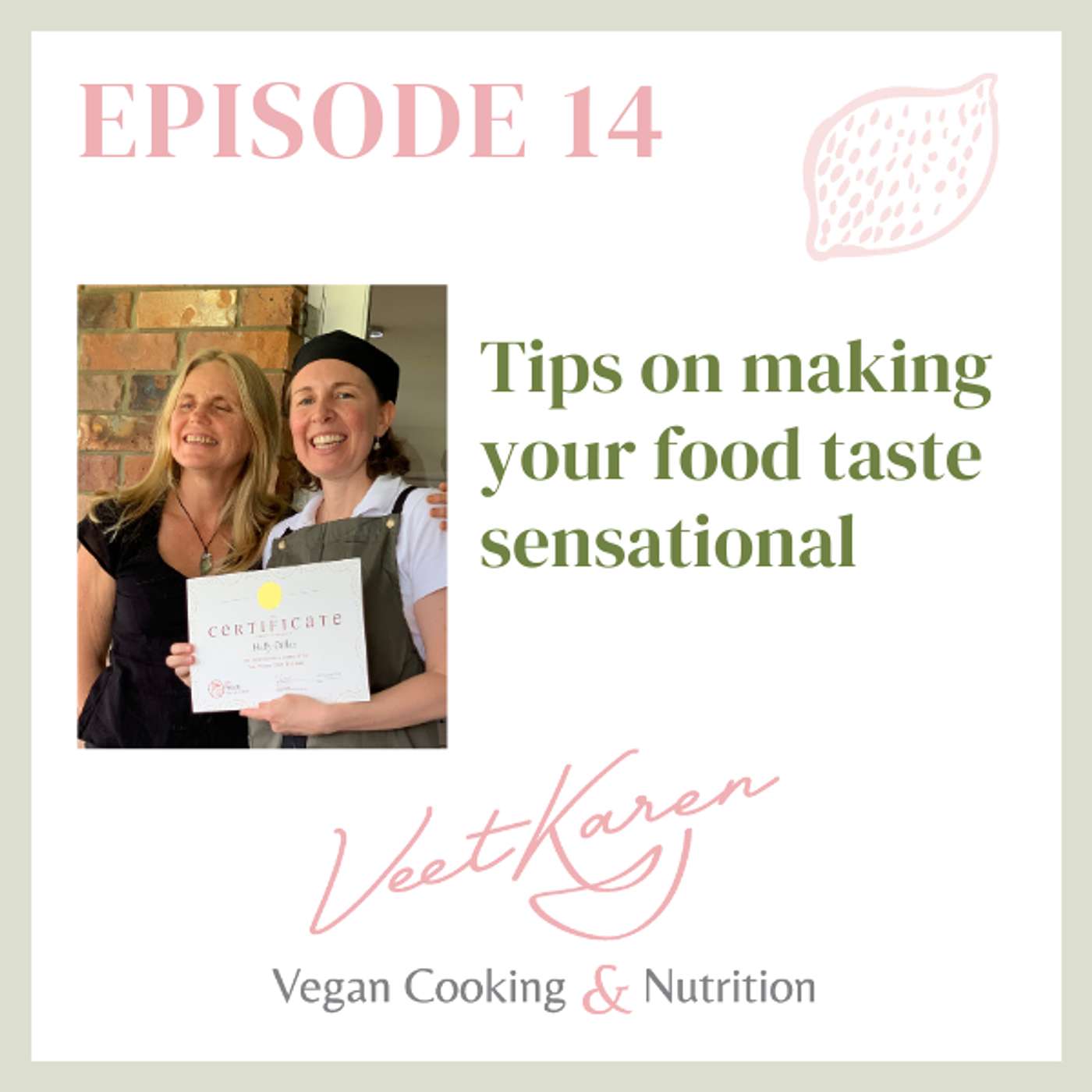 Veet Karen The Vegan Cooking and Nutrition Podcast