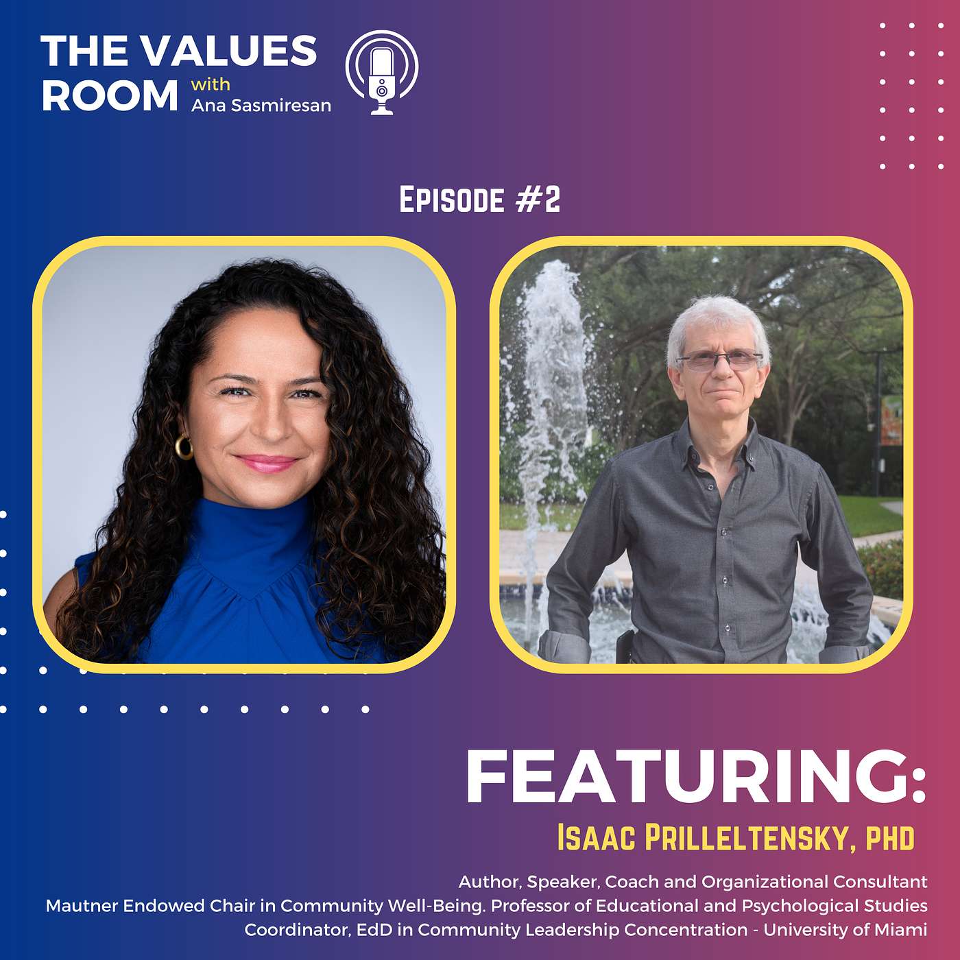 THE VALUES ROOM with Ana Sasmiresan