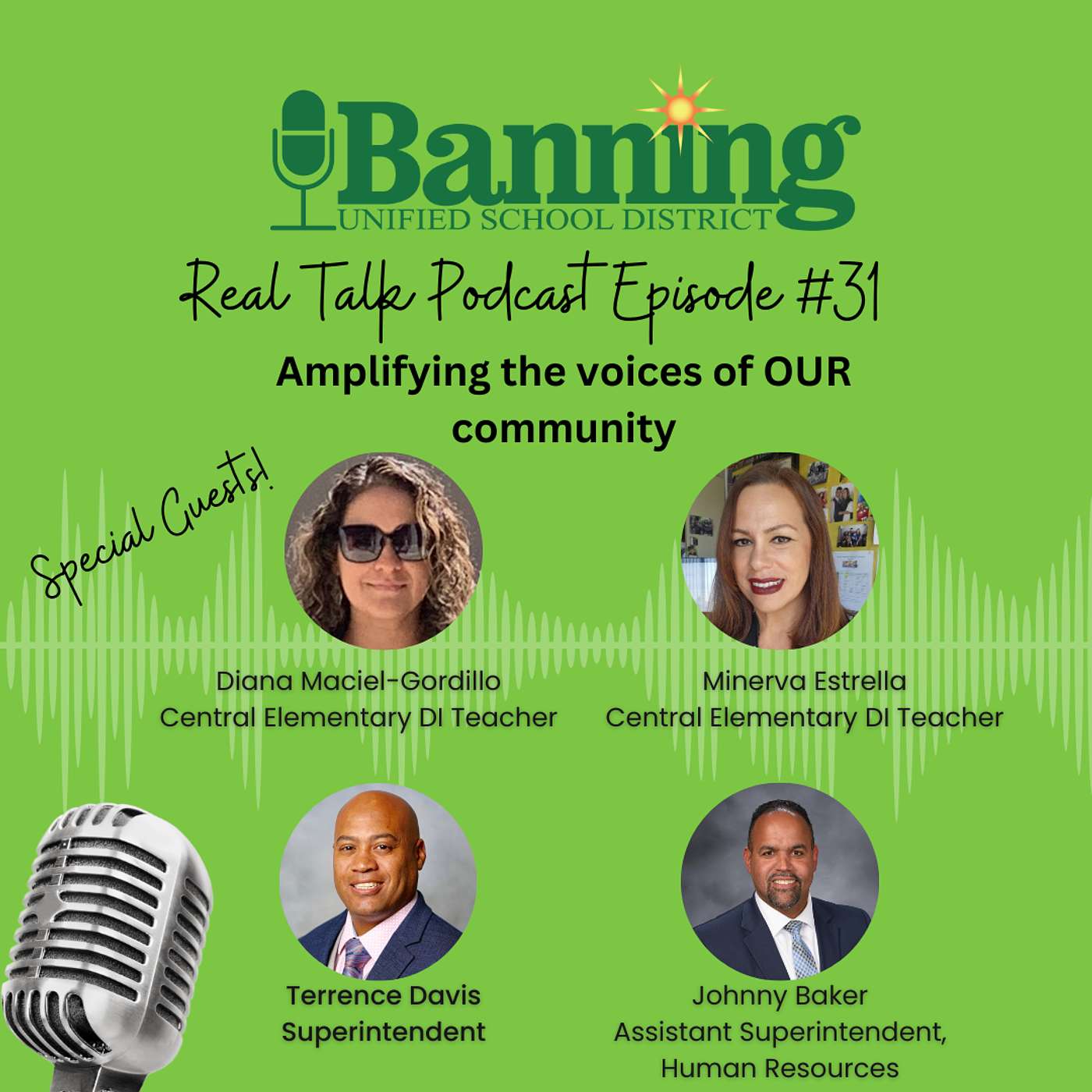 Banning USD Real Talk Podcast Episode #31: Diana Maciel-Gordillo & Minerva Estrella episode artwork