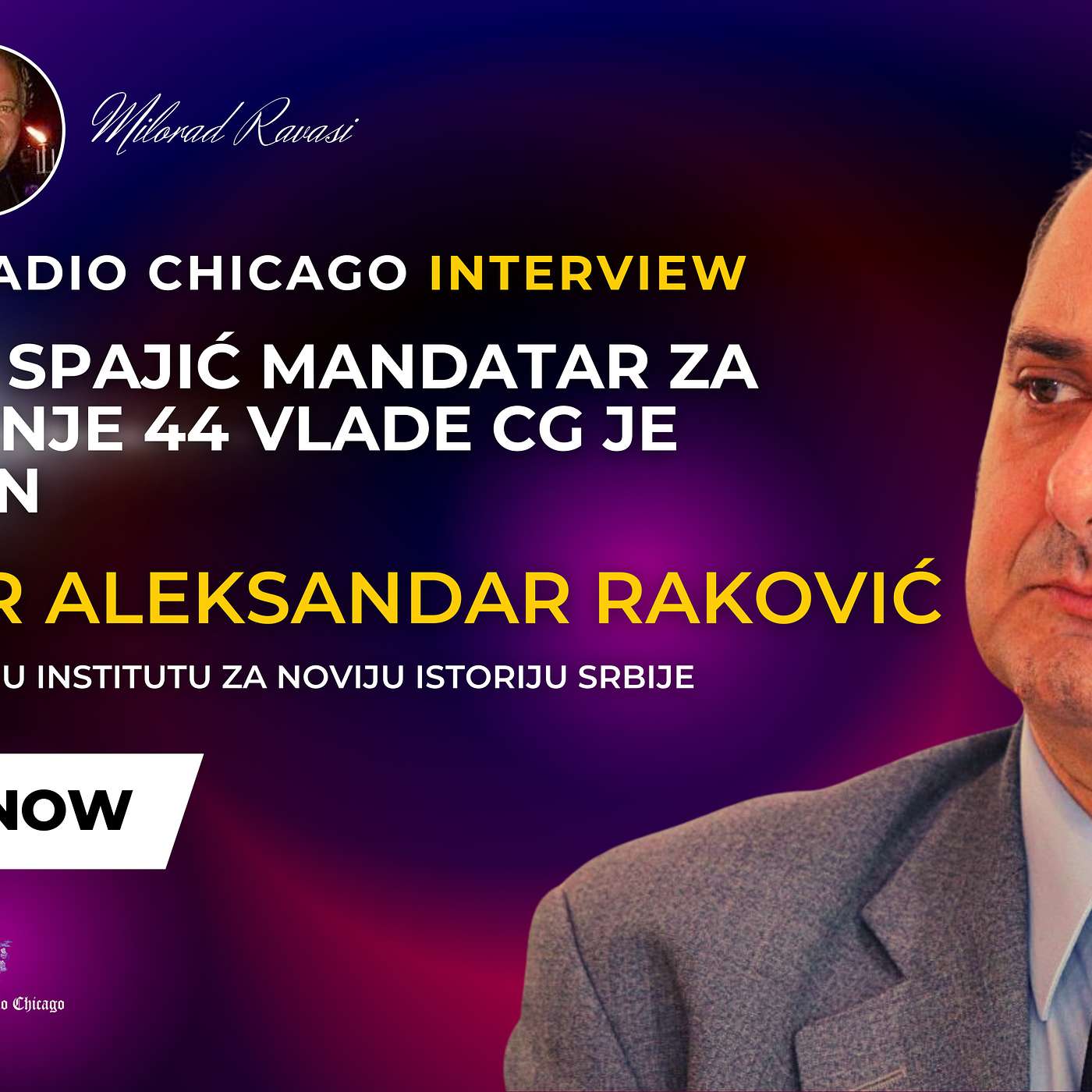 NEW! PROF DR ALEKSANDAR RAKOVIĆ - MILOJKO SPAJIĆ MANDATAR ZA FORMIRANJE 44 VLADE CG JE ŠARLATAN