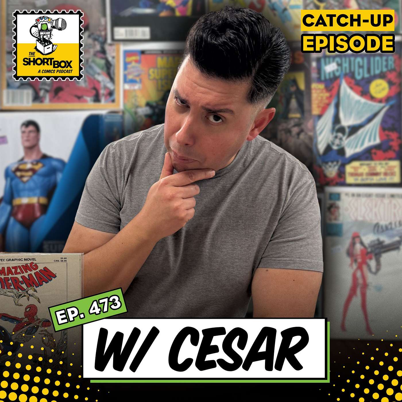 Catching up with Cesar: Comic Shop Haul Recap, Moebius Appreciation, and Comic Collecting For Dads