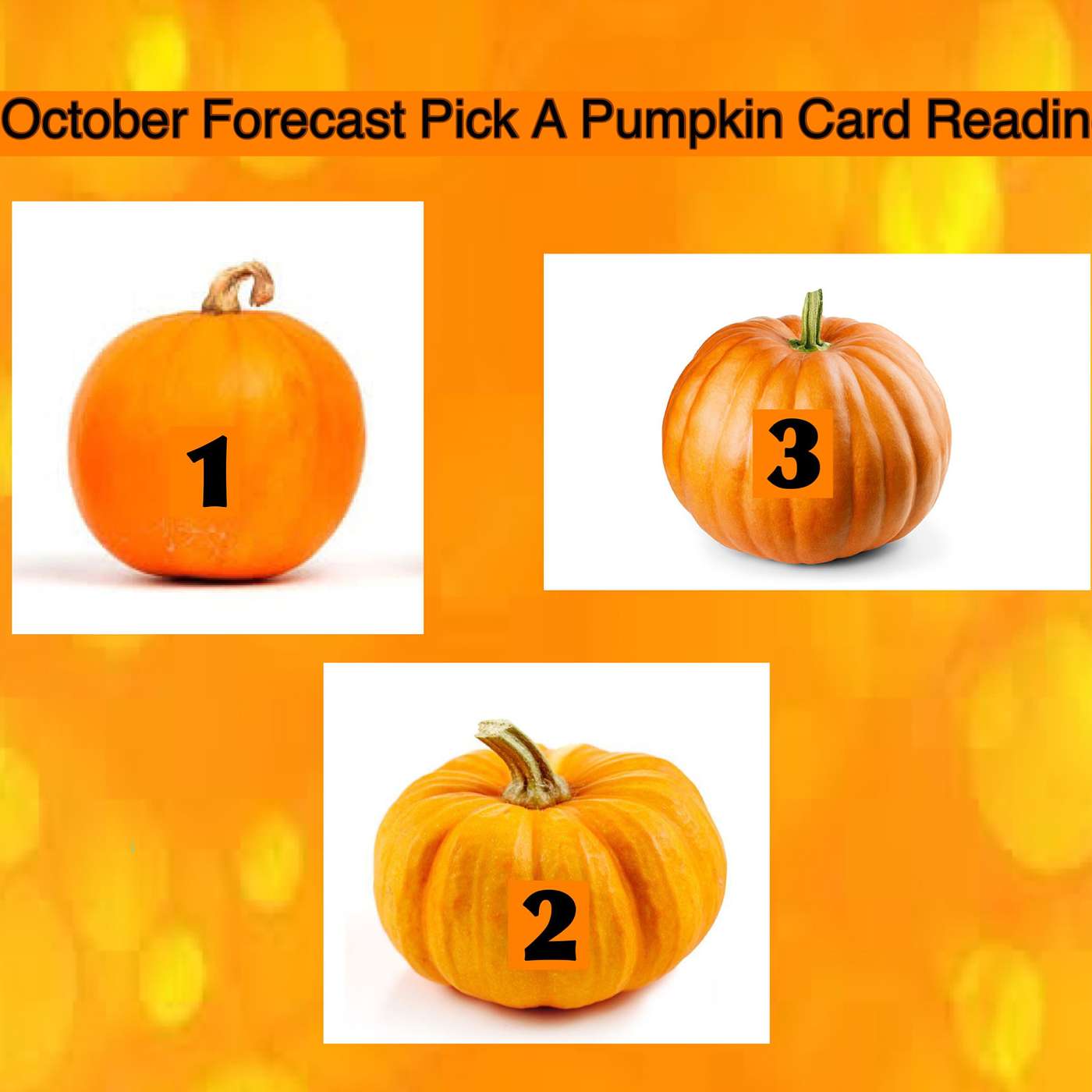 Pick A Card Reading October Forecaster Pumpkin#3 episode artwork