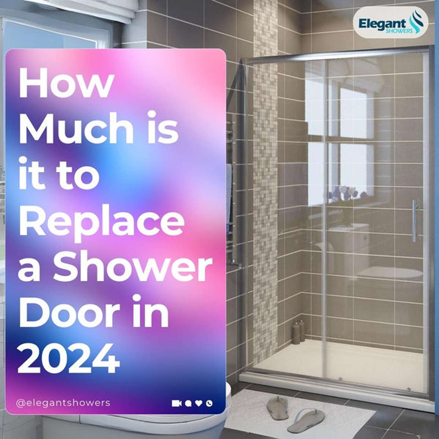 How Much is it to Replace a Shower Door in 2024?