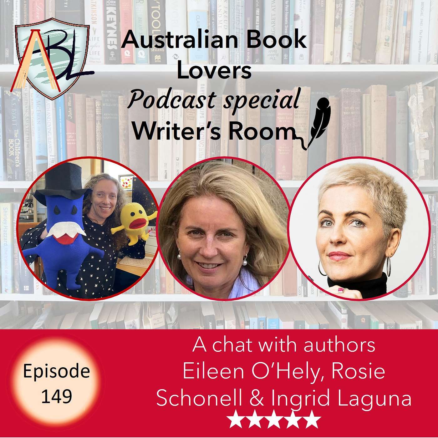 Writer's Room with Eileen O’Hely, Rosie Schonell & Ingrid Laguna