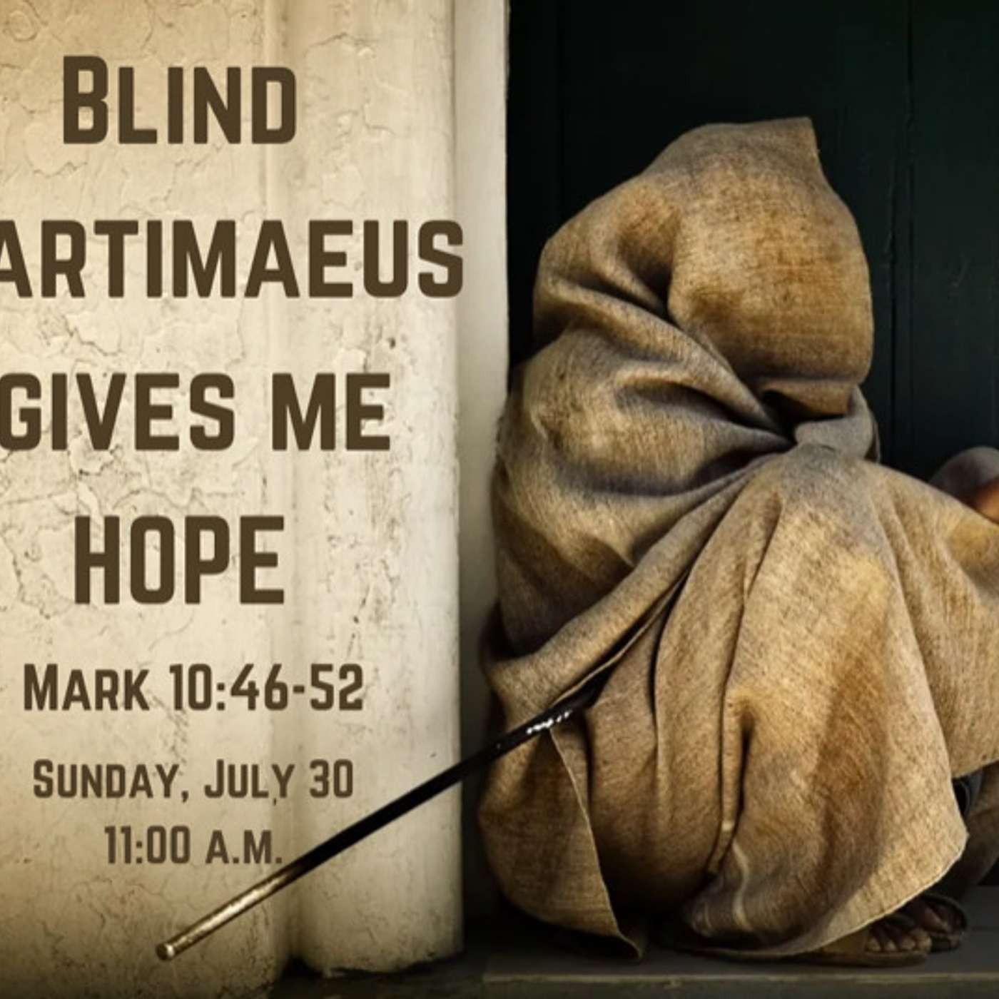 Blind Bartimaeus Gives Me Hope
