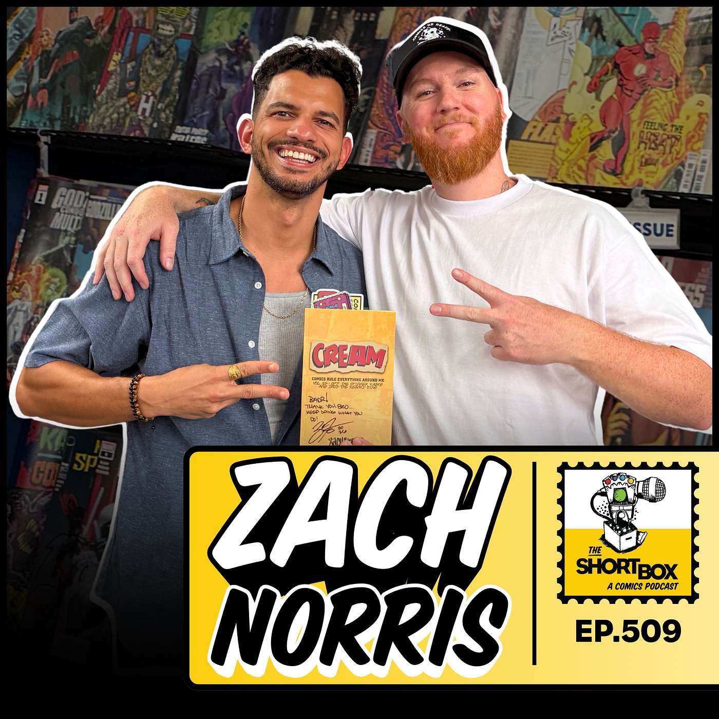 Comics Rule Everything Around Zach Norris. An Interview About Hip-Hop And Comic Book Crossovers episode artwork