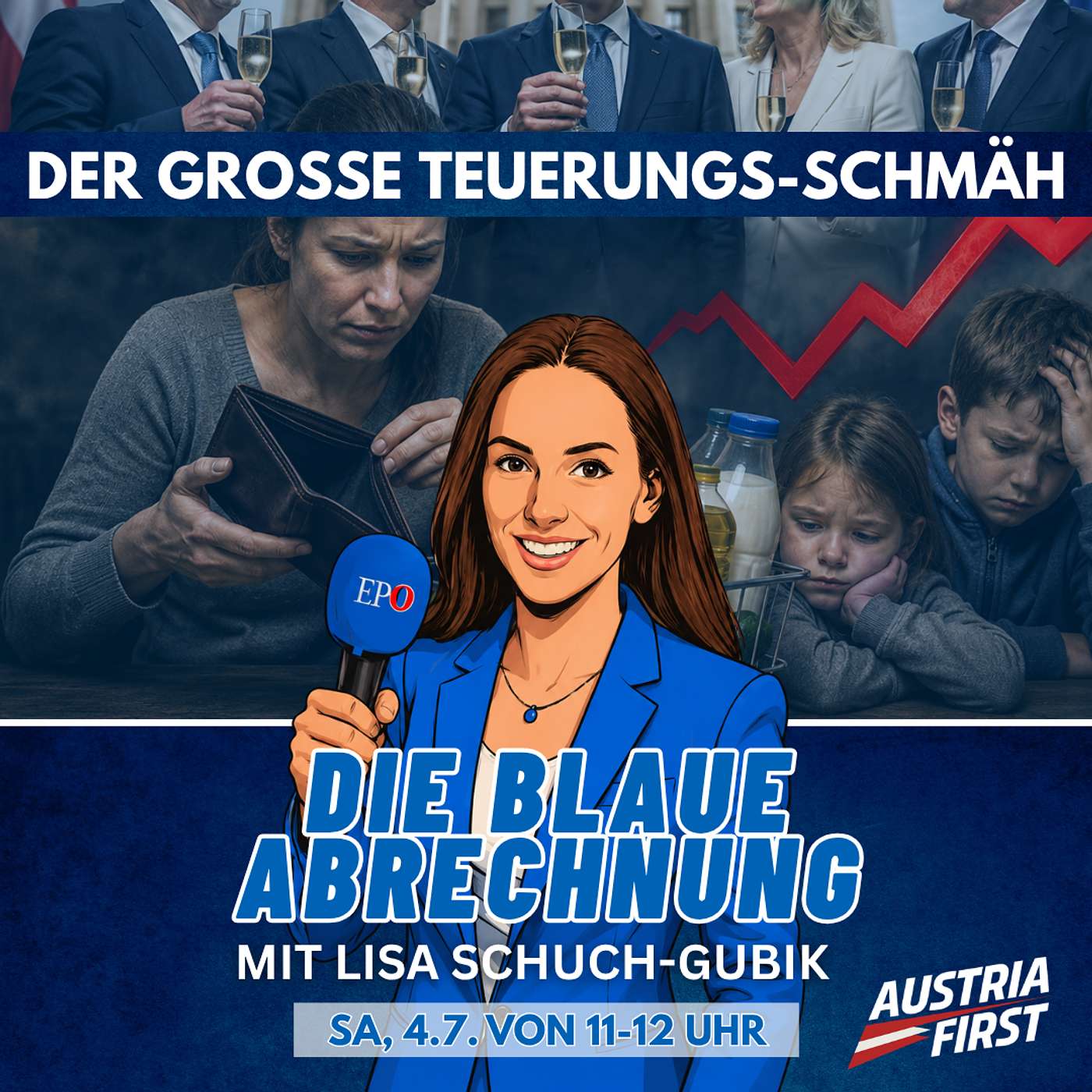 Der Teuerungs-Schmäh der Verlierer-Ampel! – Die blaue Abrechnung episode artwork