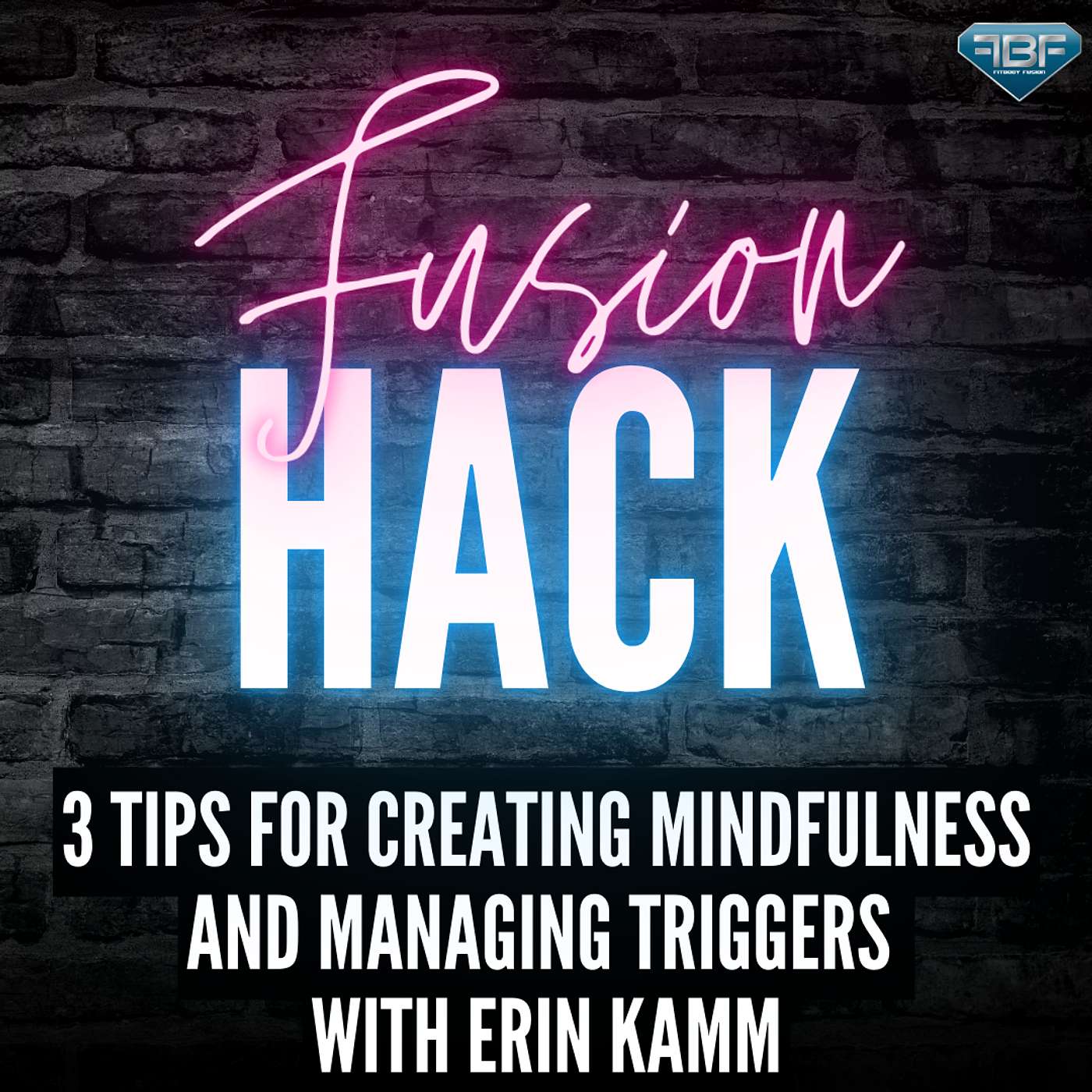 Fusion Hack: 3 Tips For Creating Mindfulness And Managing Triggers With Erin Kamm episode artwork