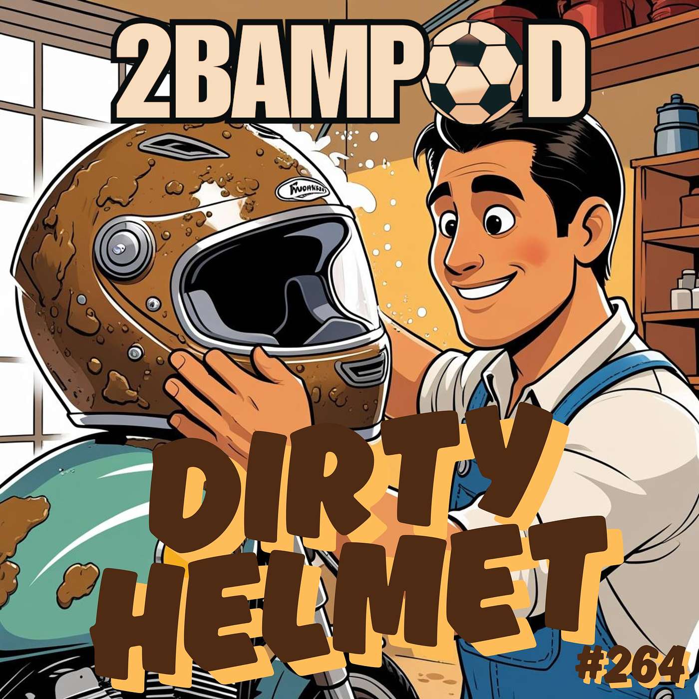 #264 - Dirty Helmet