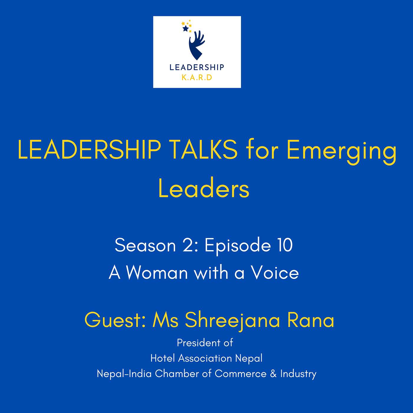 Leadership Talks for Emerging Leaders