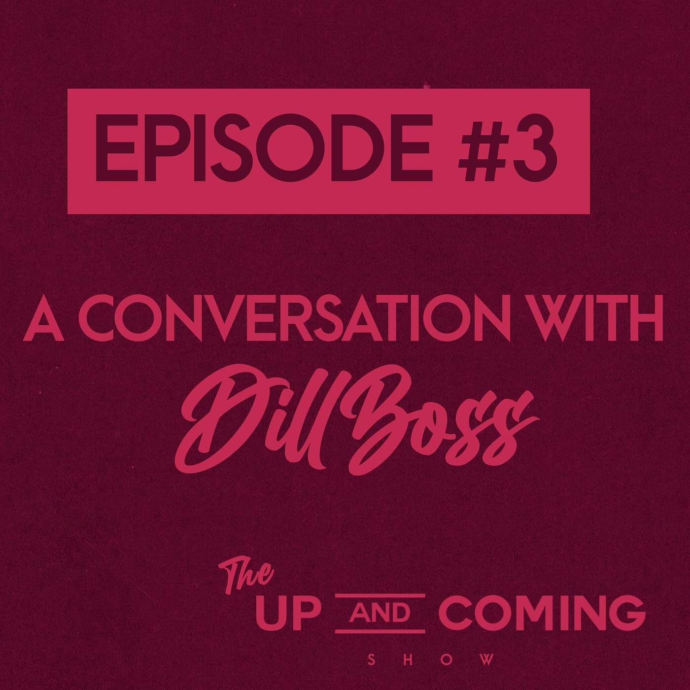 Episode #3 - DillBoss (Music / HipHop / Music Industry)