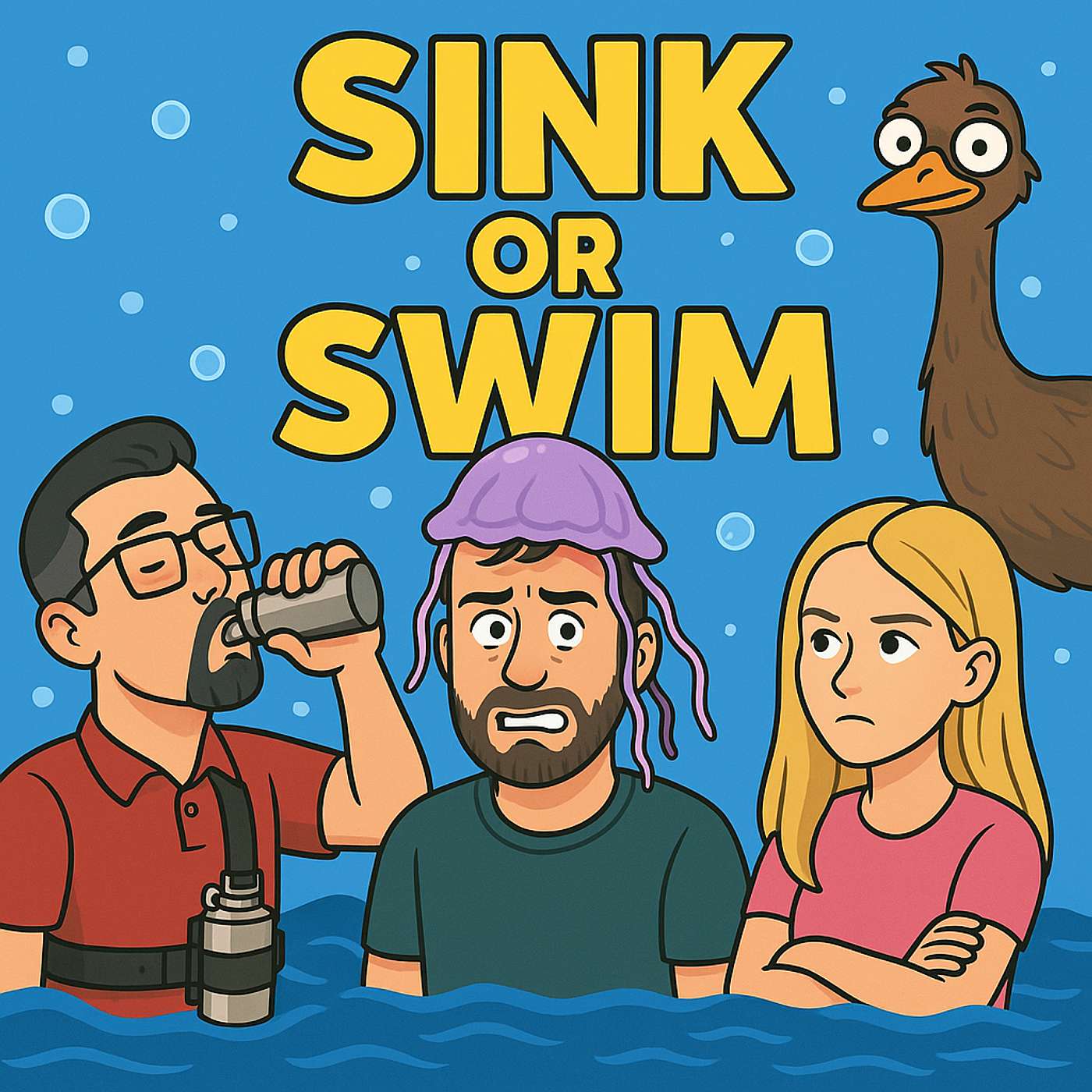 The Brothers Camper S04-01 - Kickoff: Jellyfish, Giant Birds & The Buckle Suckle episode artwork