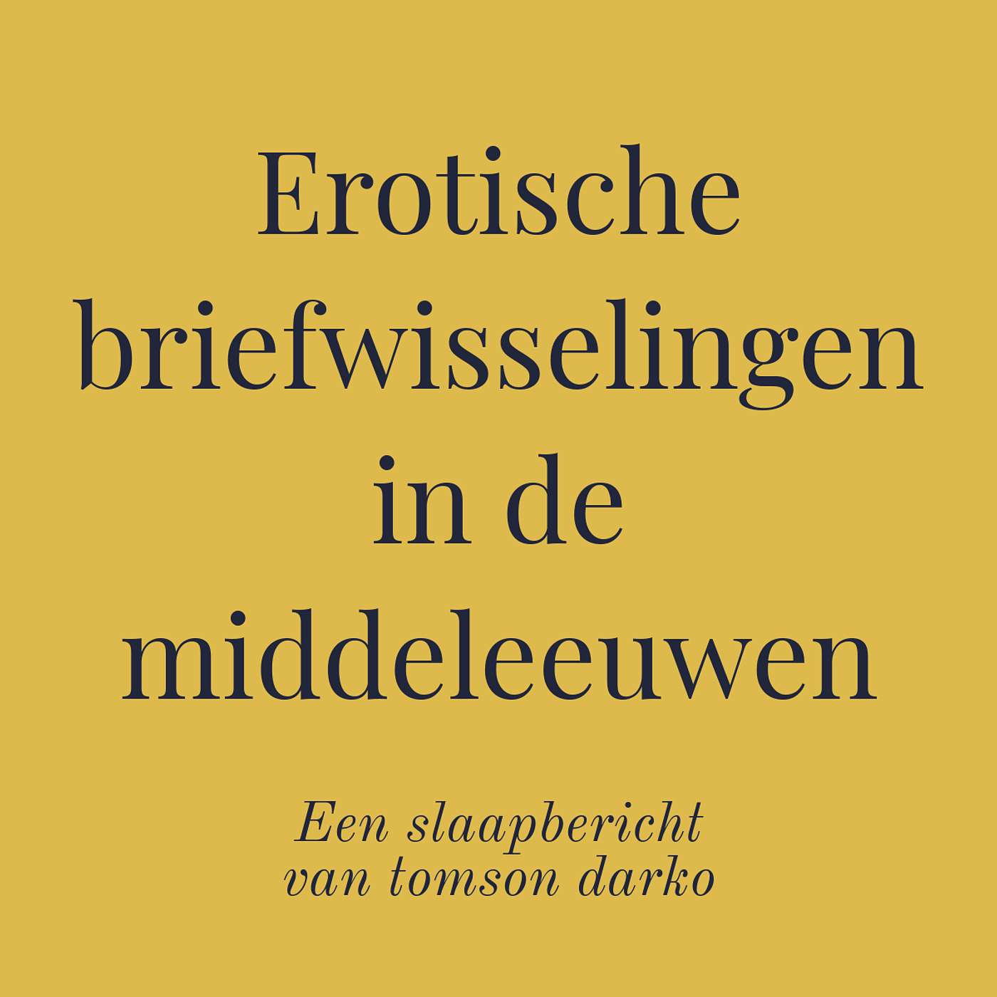 In slaap vallen met melancholie van Tomson Darko