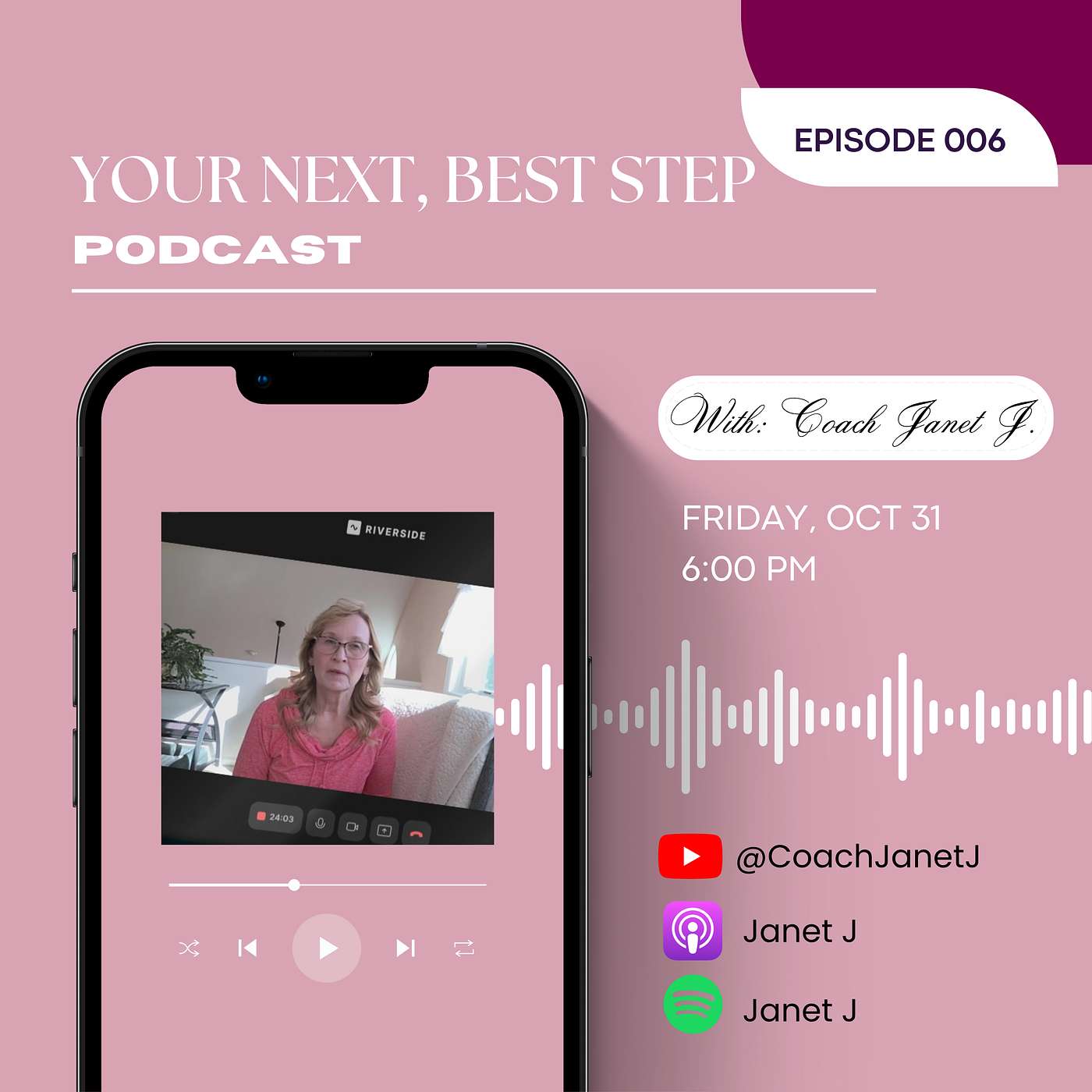 Episode 006: Finding Focus and Peace: How One Morning Anchor Can Transform Your Entire Day episode artwork