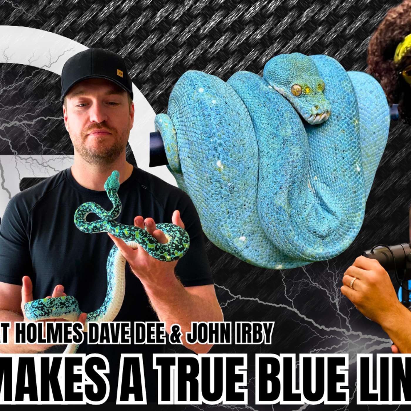 What Makes A TRUE Blue Line Green Tree Python | Trap Talk With MJ Live